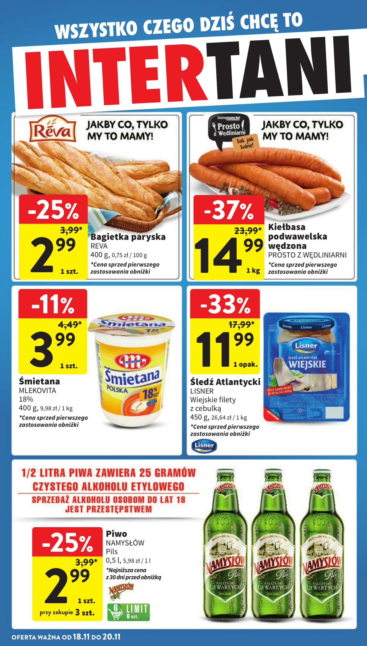 Gazetka Intermarché 14.11.2024 - 20.11.2024