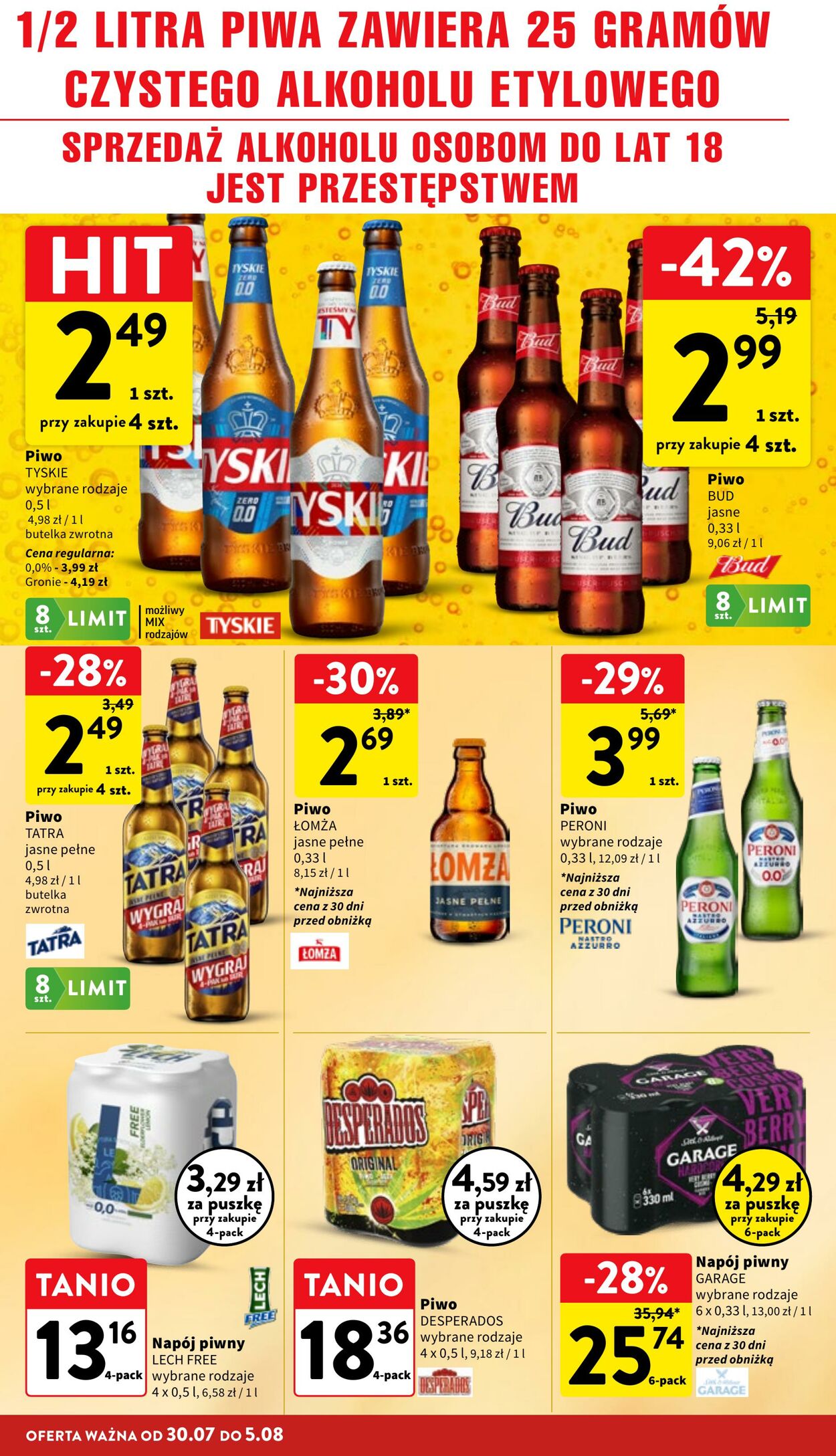 Gazetka Intermarché 30.07.2026 - 05.08.2026