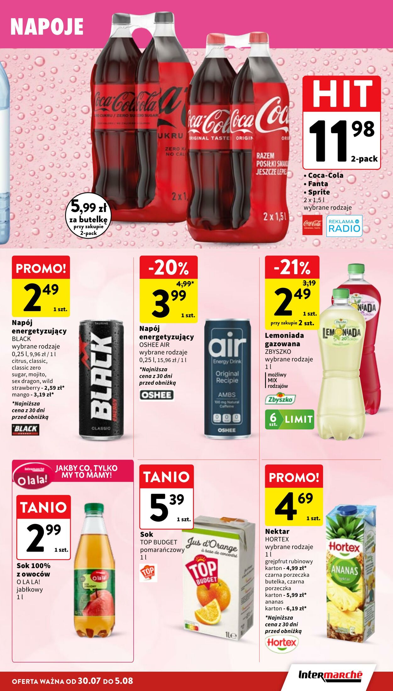Gazetka Intermarché 30.07.2026 - 05.08.2026