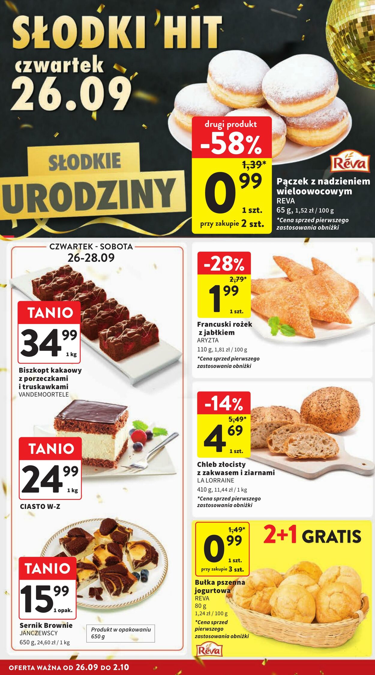 Gazetka Intermarché 26.09.2024 - 02.10.2024