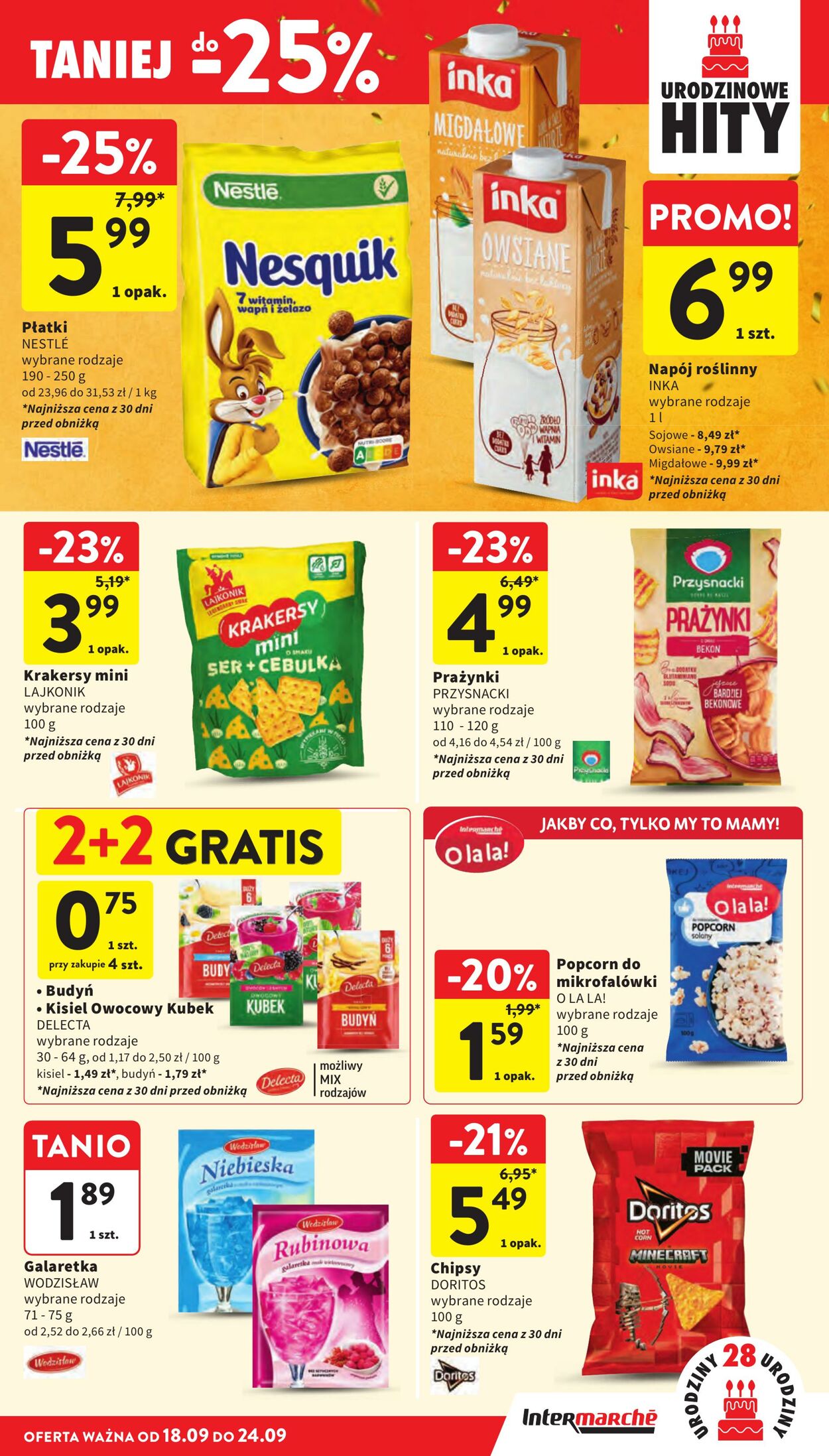 Gazetka Intermarché 18.09.2025 - 24.09.2025