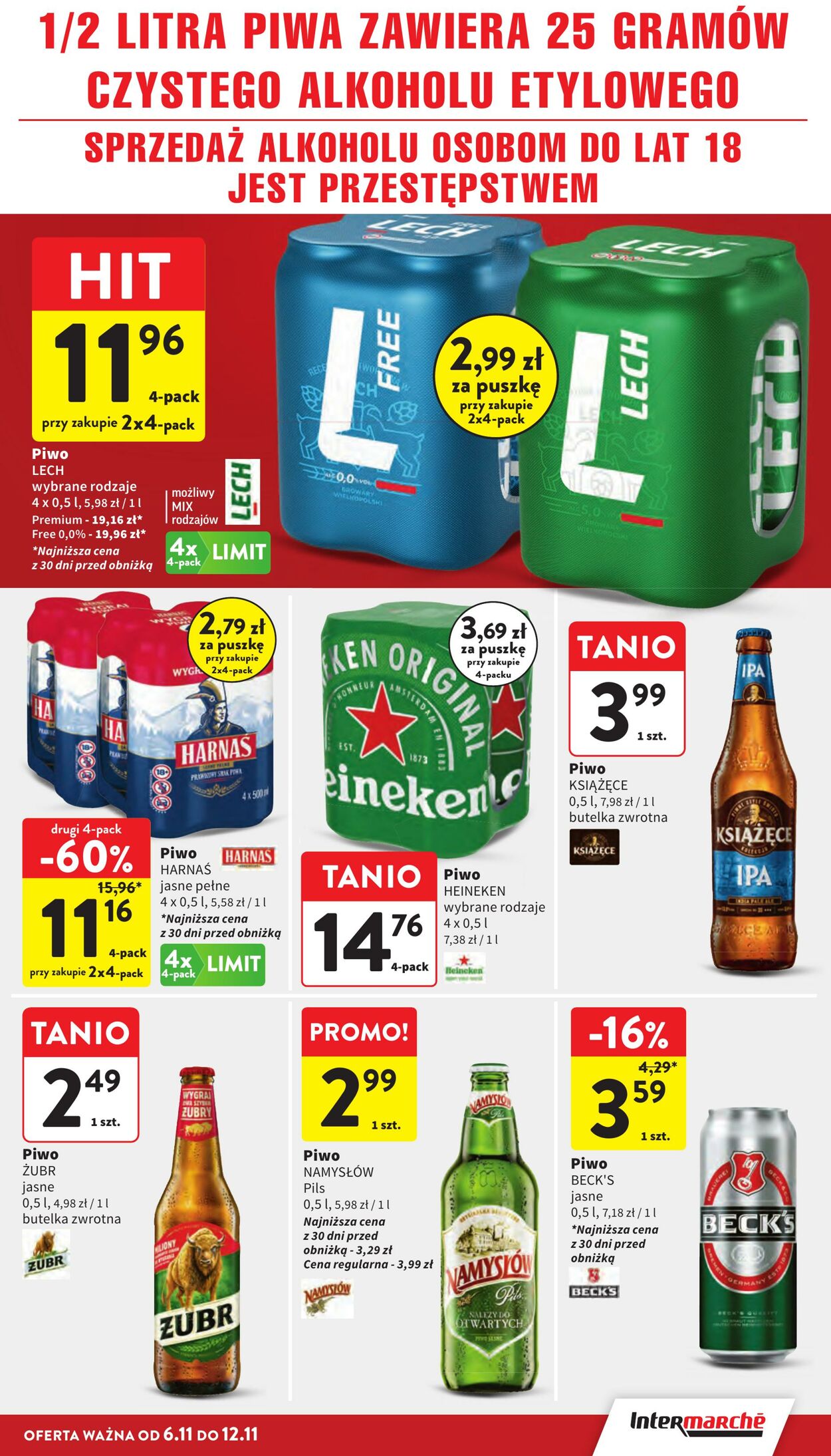 Gazetka Intermarché 06.11.2025 - 12.11.2025