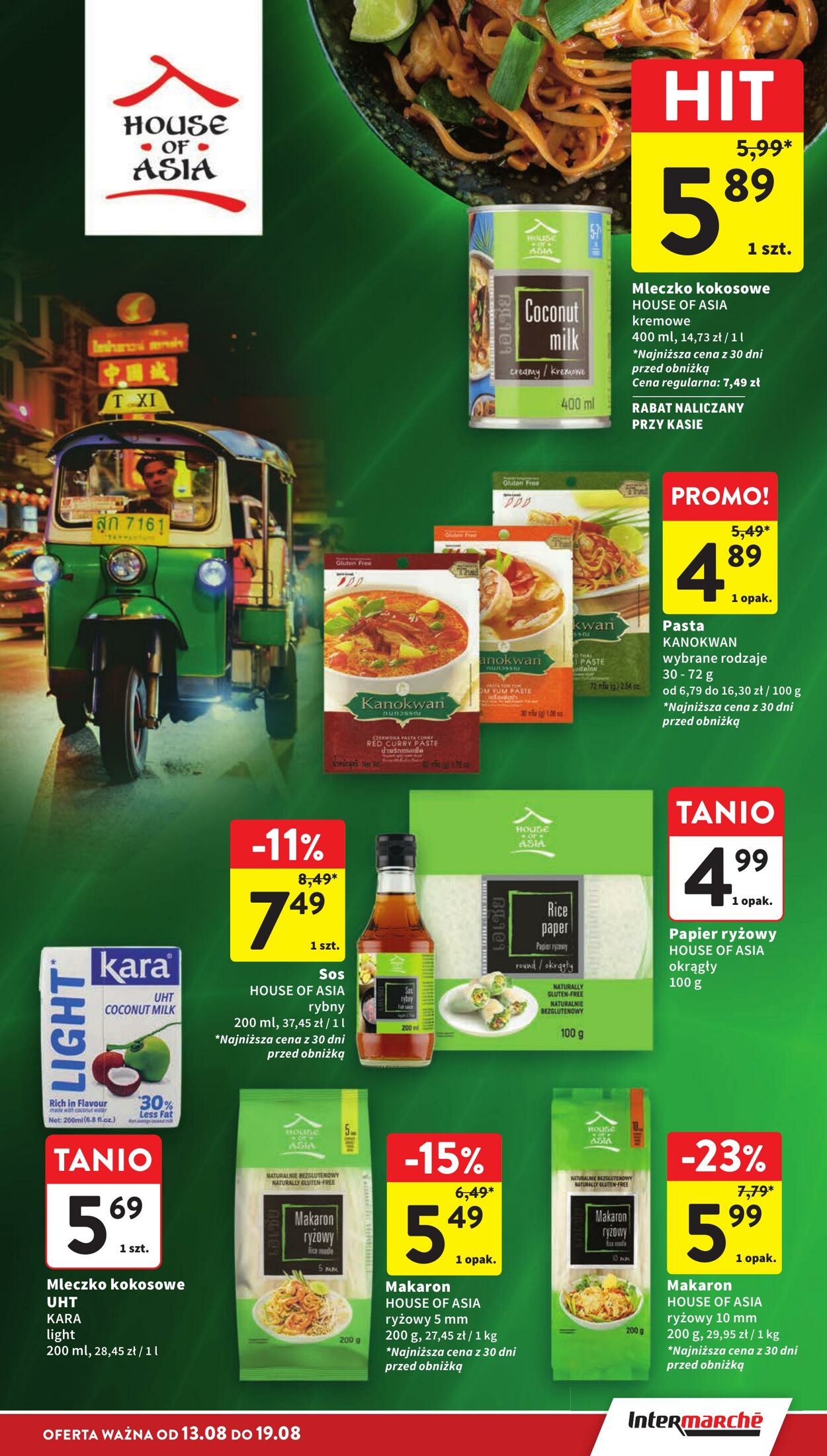 Gazetka Intermarché 13.08.2026 - 19.08.2026