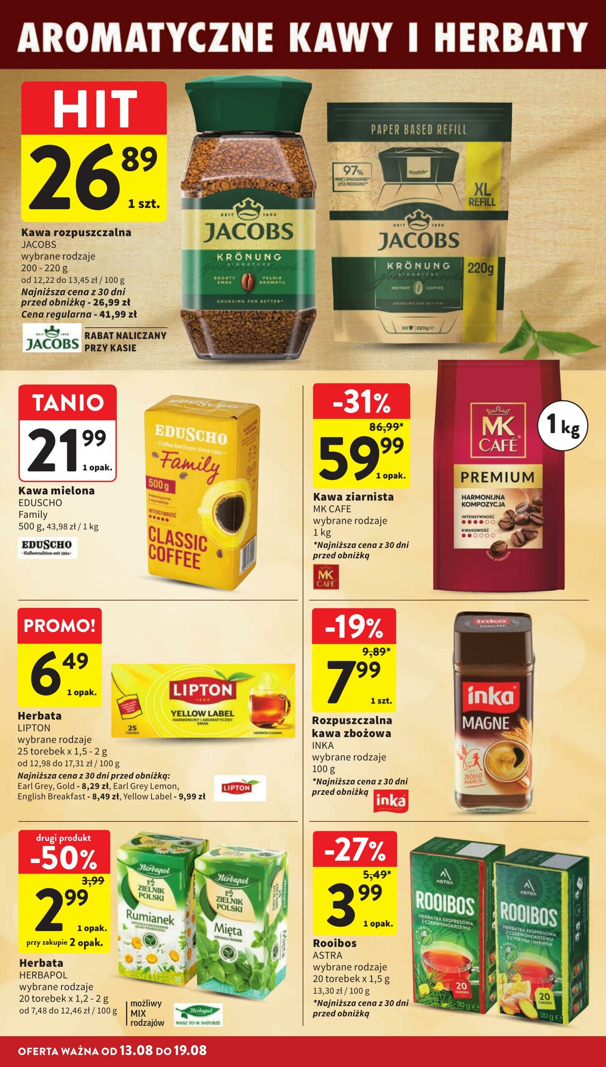 Gazetka Intermarché 13.08.2026 - 19.08.2026
