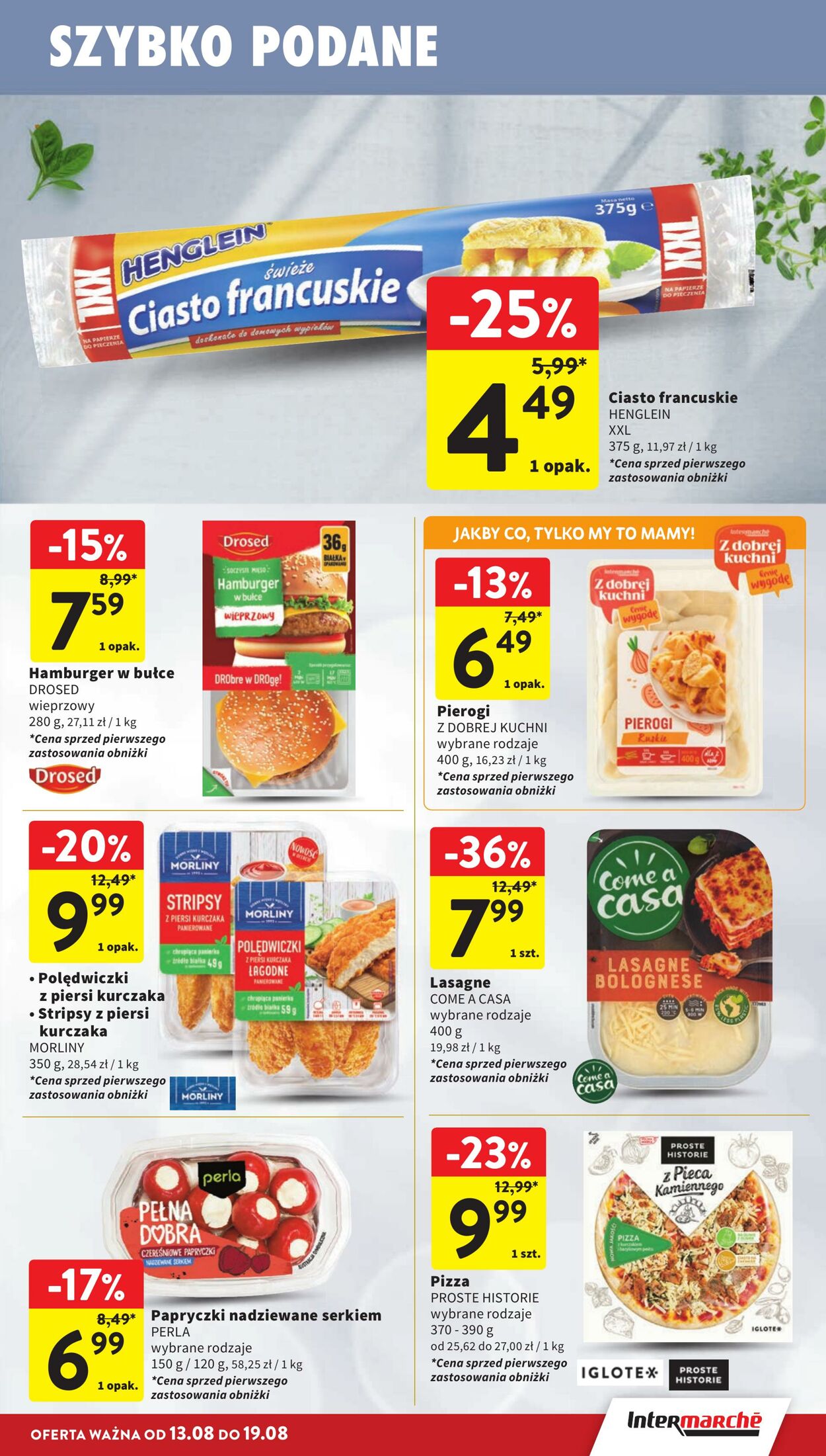 Gazetka Intermarché 13.08.2026 - 19.08.2026