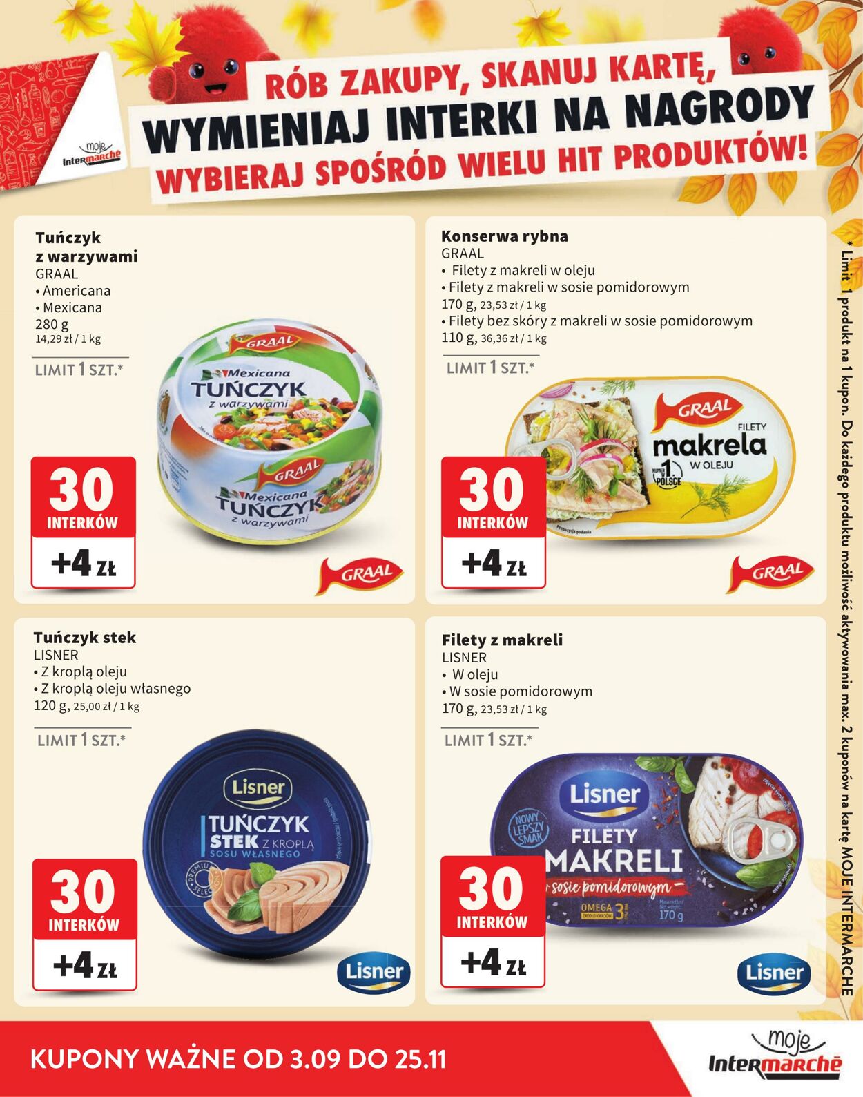 Gazetka Intermarché 03.09.2026 - 25.11.2026