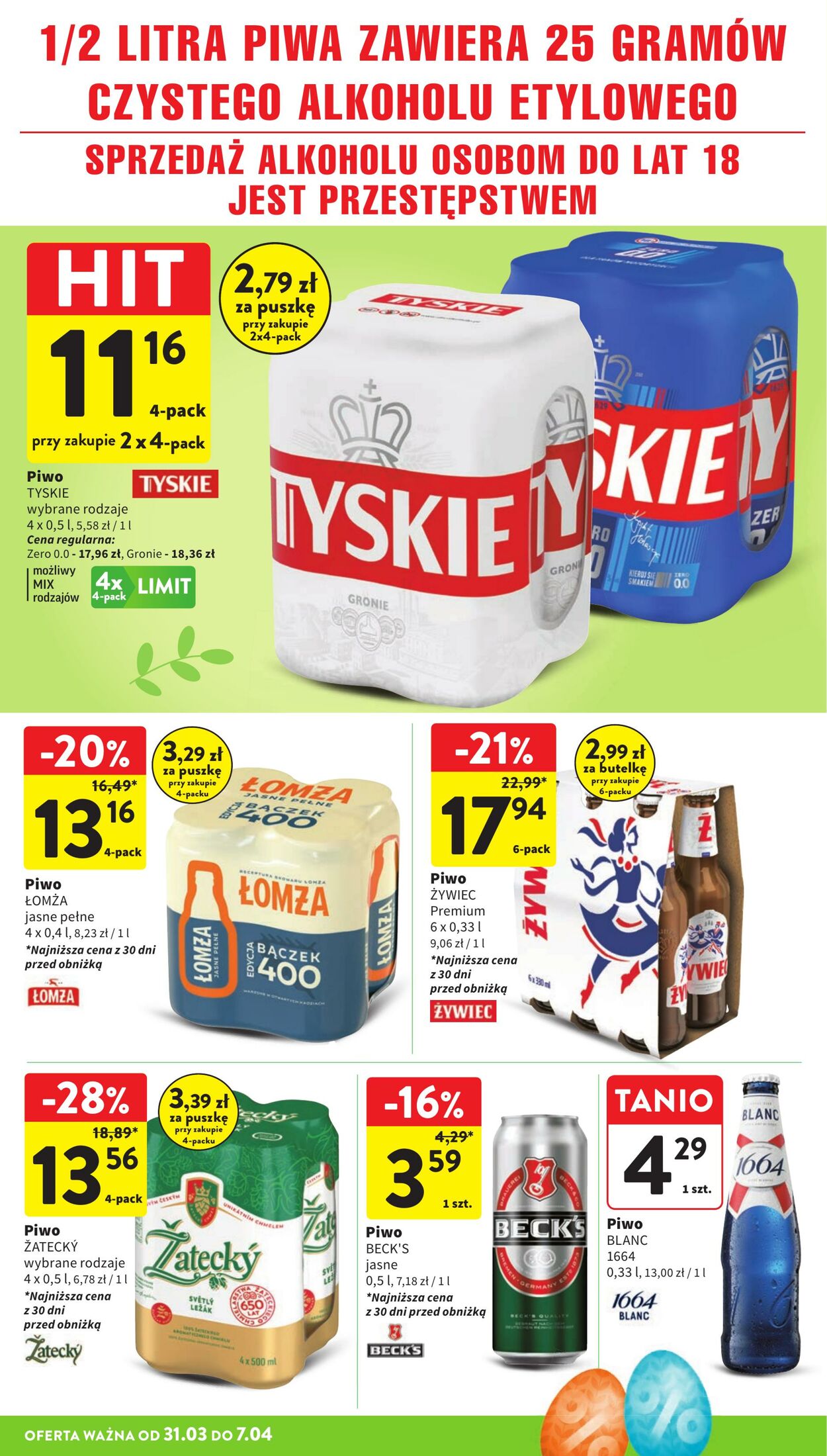 Gazetka Intermarché 31.03.2026 - 07.04.2026