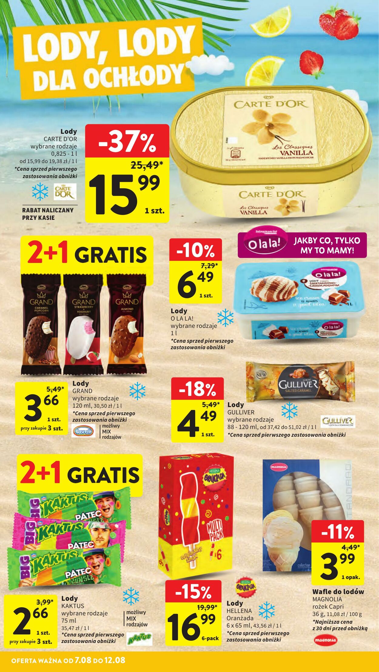 Gazetka Intermarché 07.08.2025 - 12.08.2025