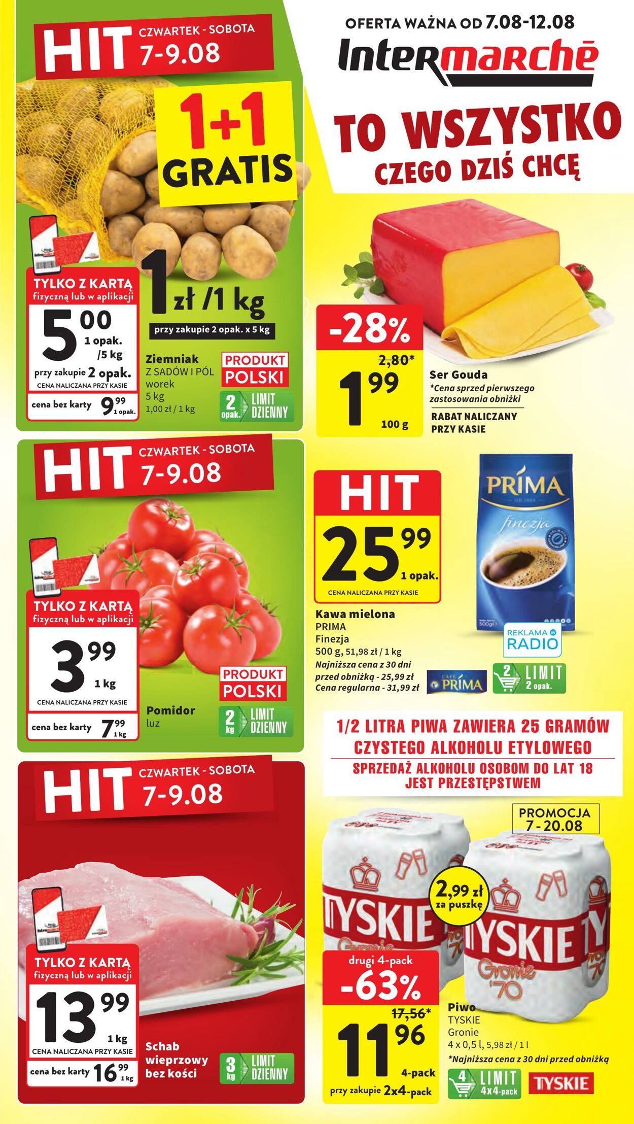 Gazetka Intermarché 07.08.2025 - 12.08.2025