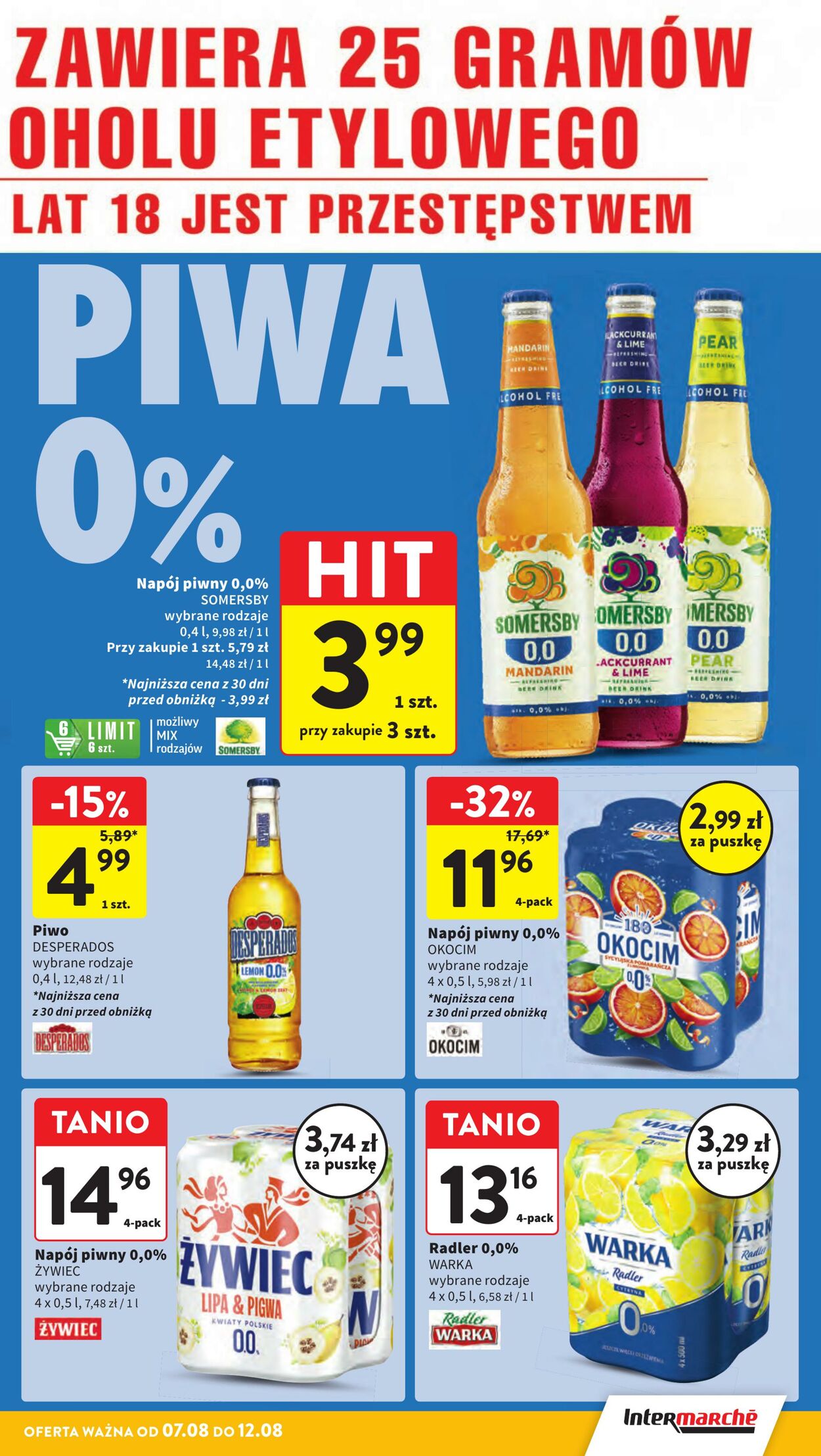 Gazetka Intermarché 07.08.2025 - 12.08.2025