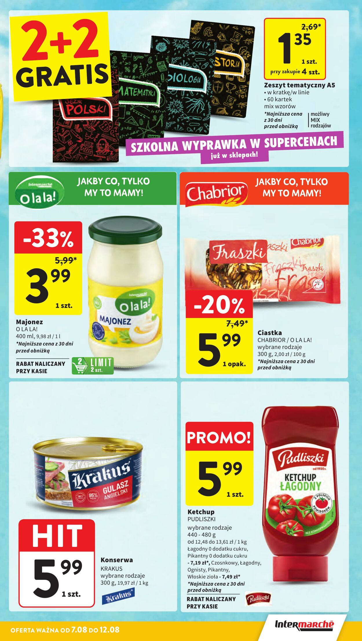 Gazetka Intermarché 07.08.2025 - 12.08.2025