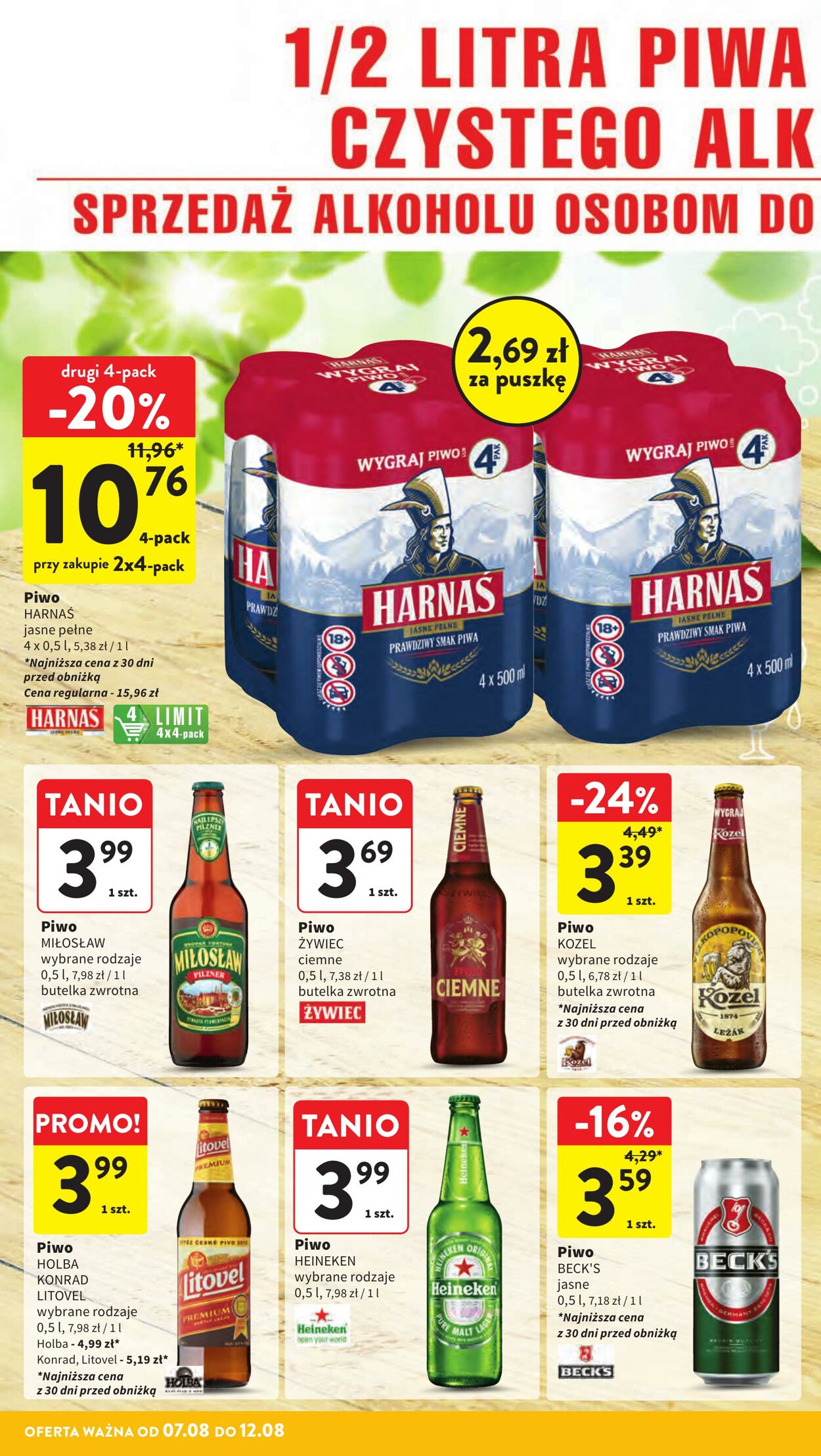 Gazetka Intermarché 07.08.2025 - 12.08.2025