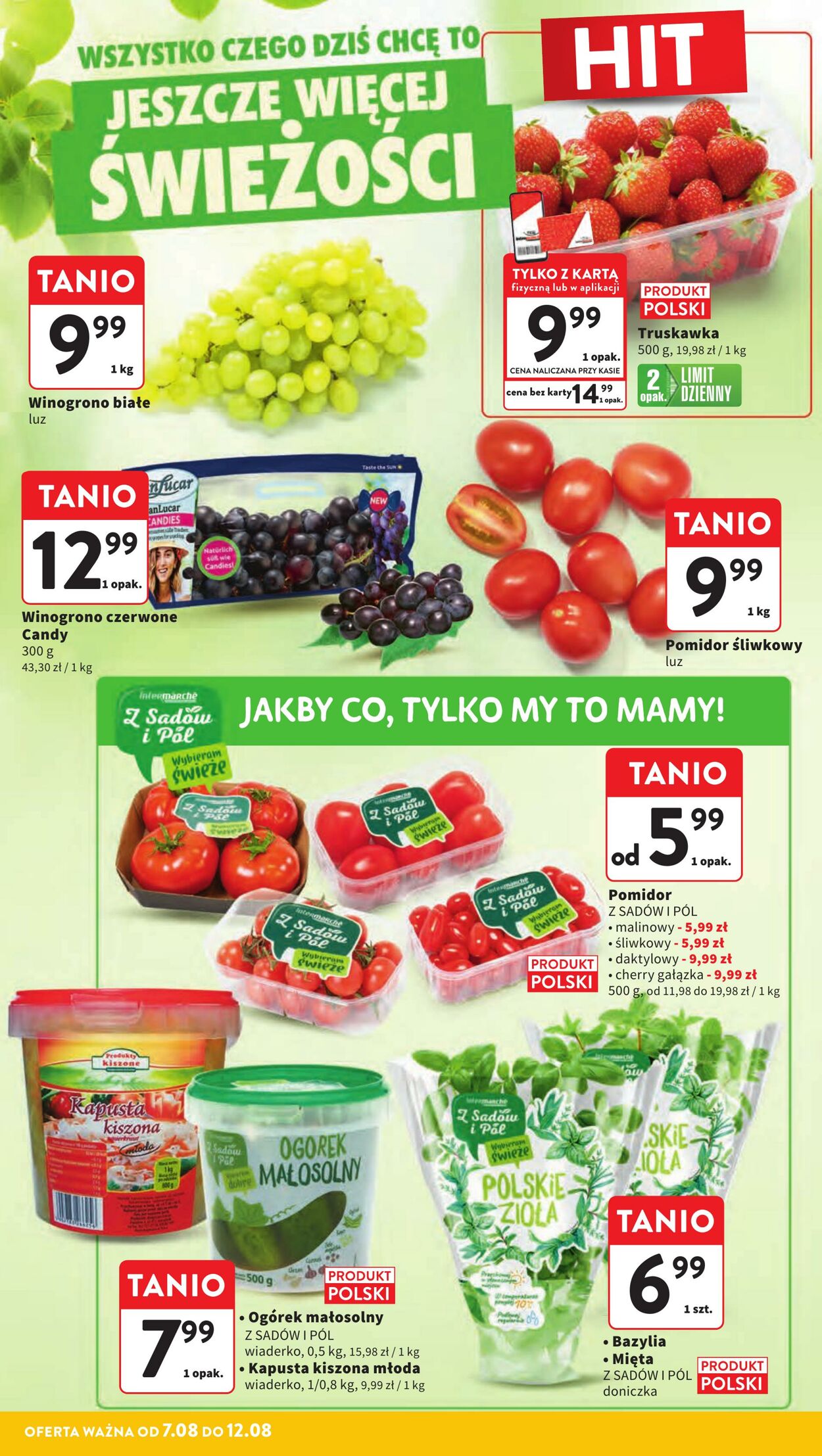 Gazetka Intermarché 07.08.2025 - 12.08.2025