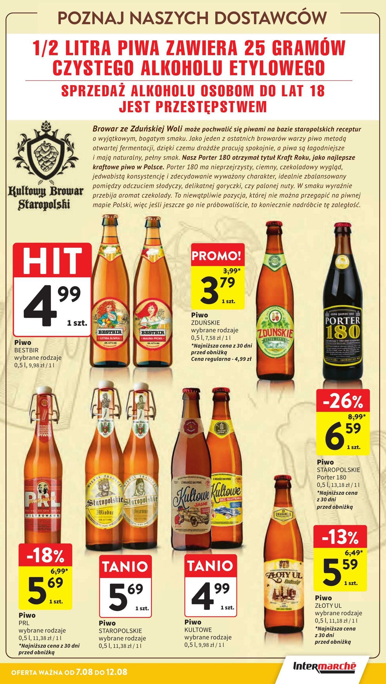 Gazetka Intermarché 07.08.2025 - 12.08.2025