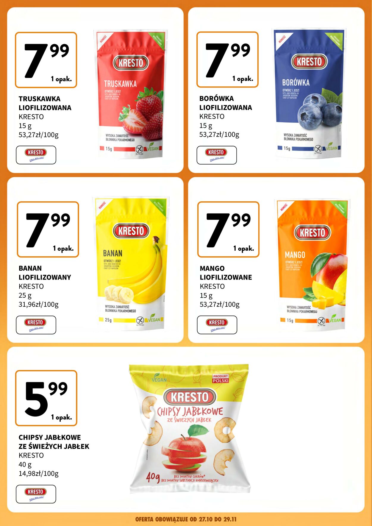 Gazetka Intermarché 27.10.2025 - 29.11.2025