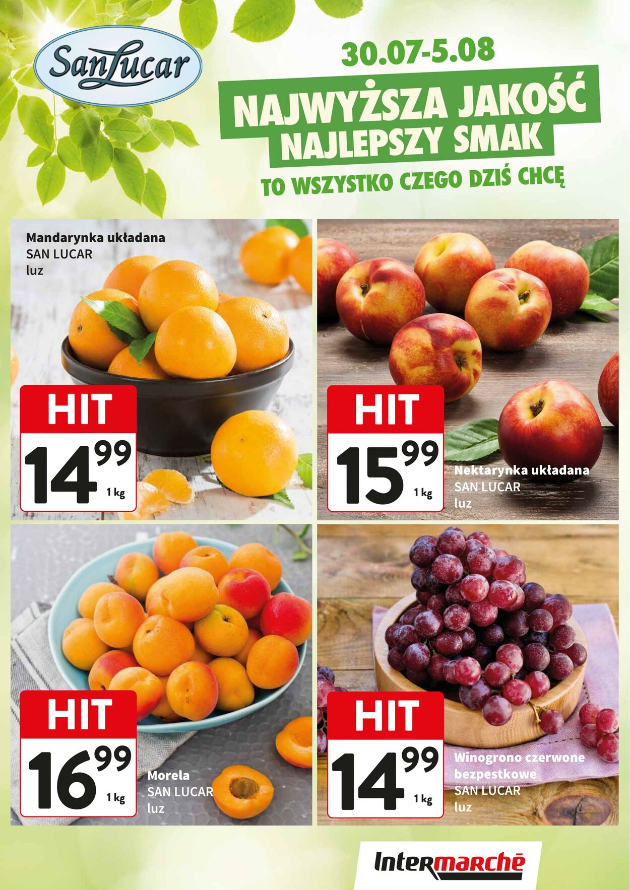 Gazetka Intermarché 30.07.2026 - 05.08.2026
