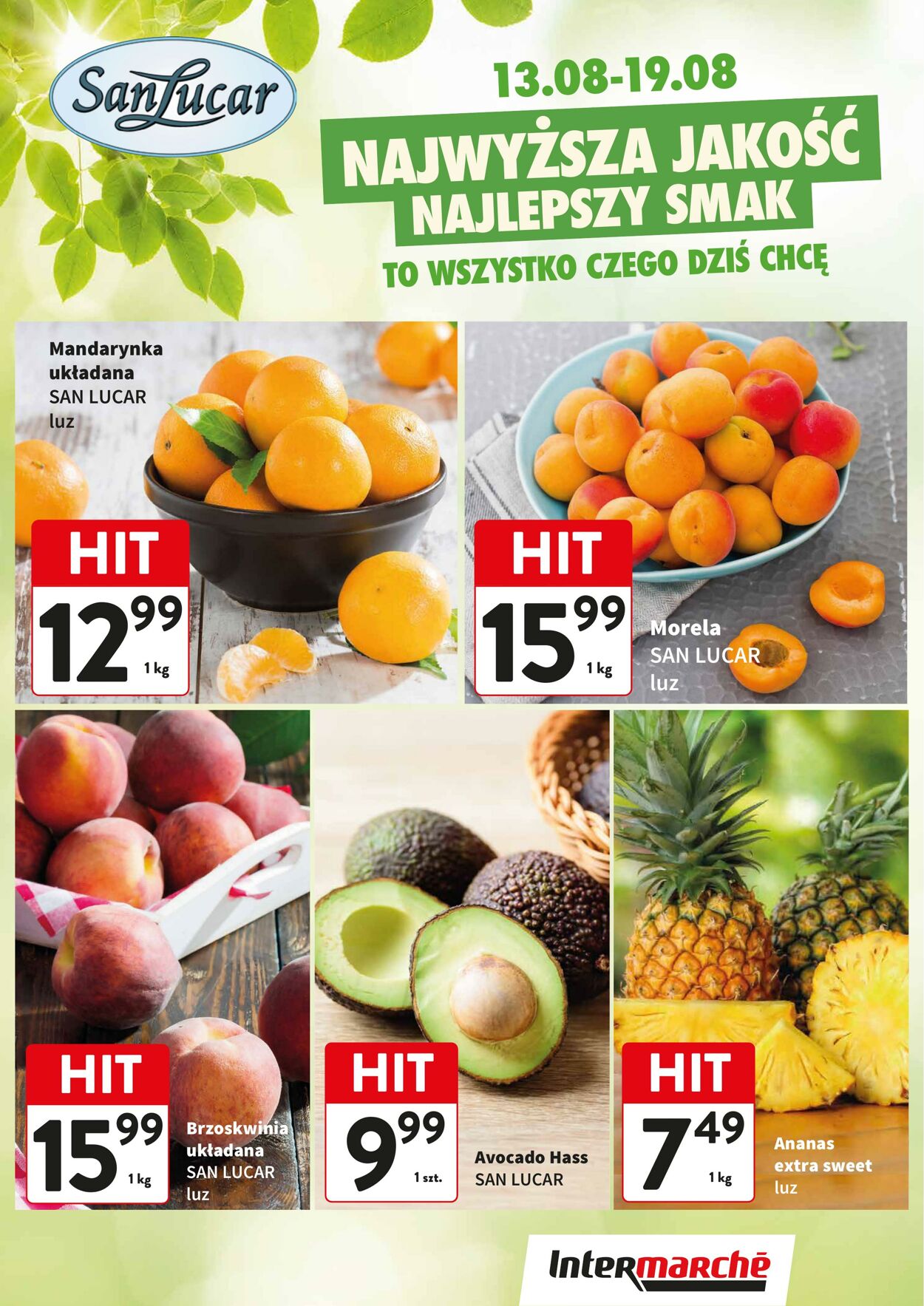 Gazetka Intermarché 13.08.2026 - 19.08.2026