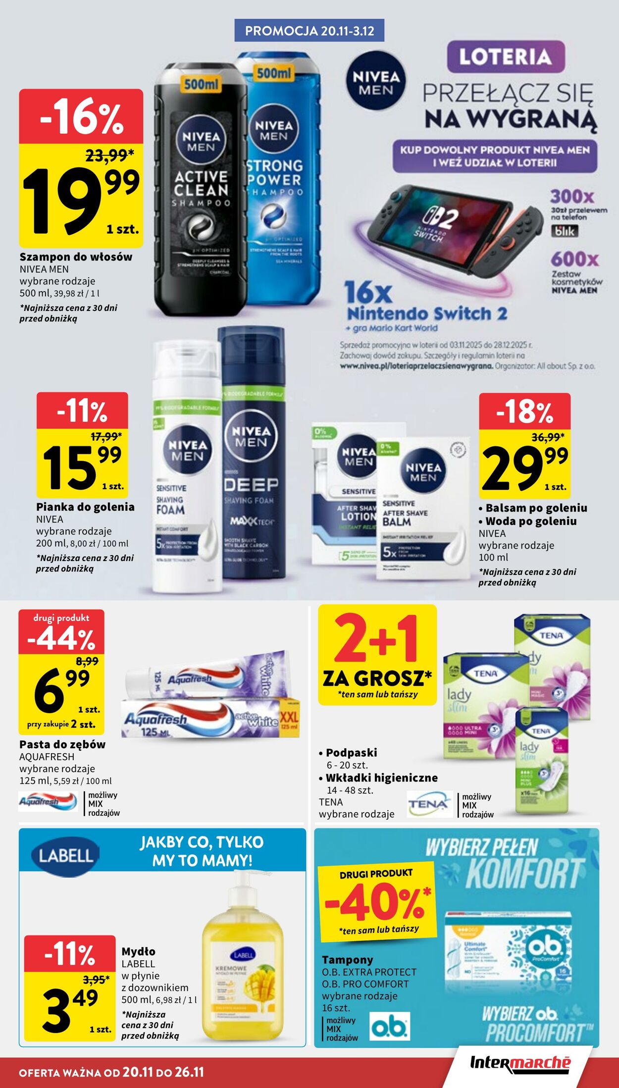 Gazetka Intermarché 20.11.2025 - 26.11.2025