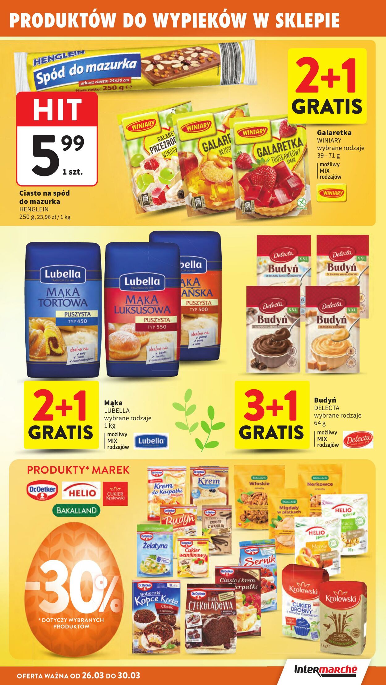 Gazetka Intermarché 26.03.2026 - 30.03.2026