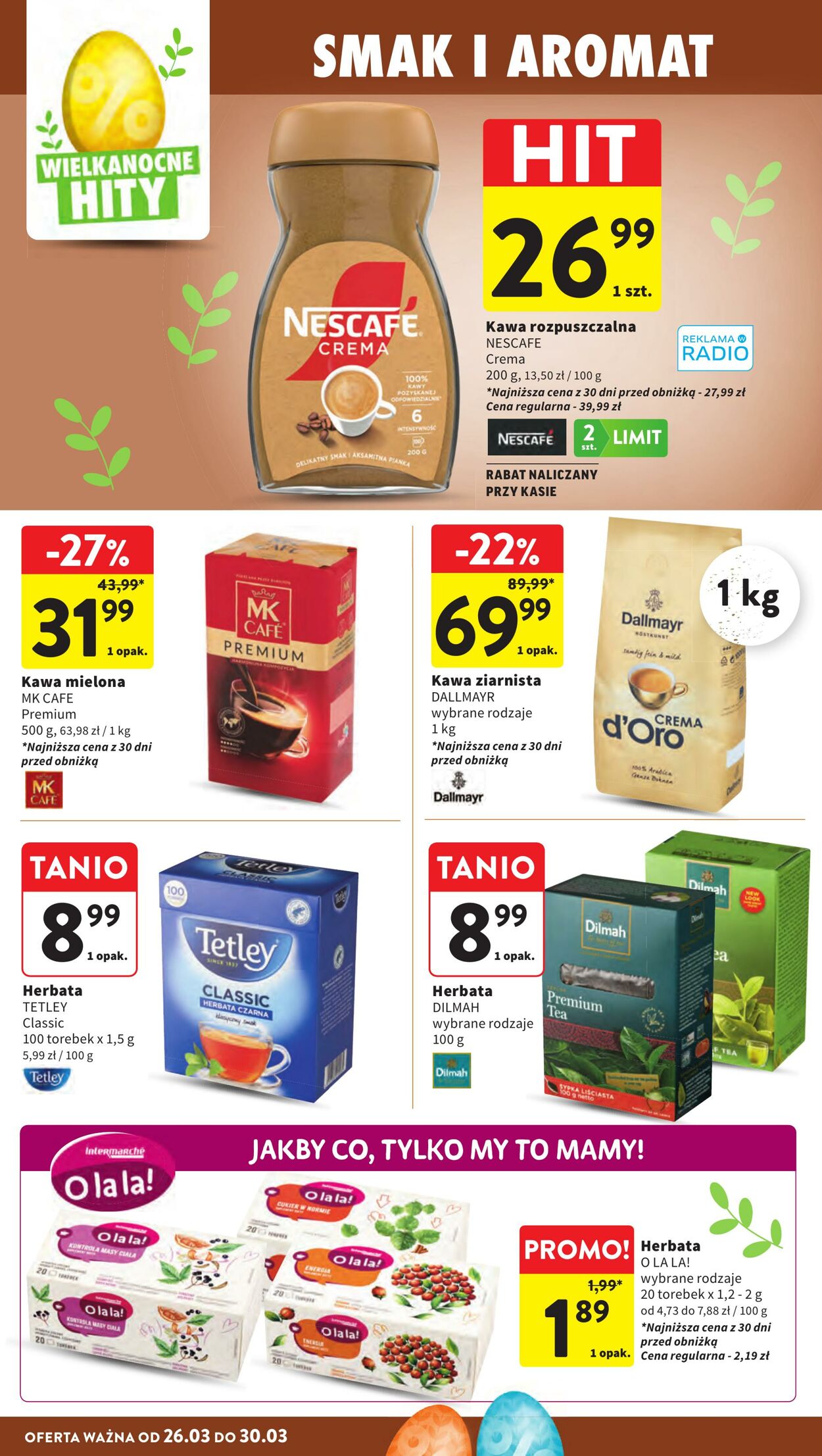 Gazetka Intermarché 26.03.2026 - 30.03.2026