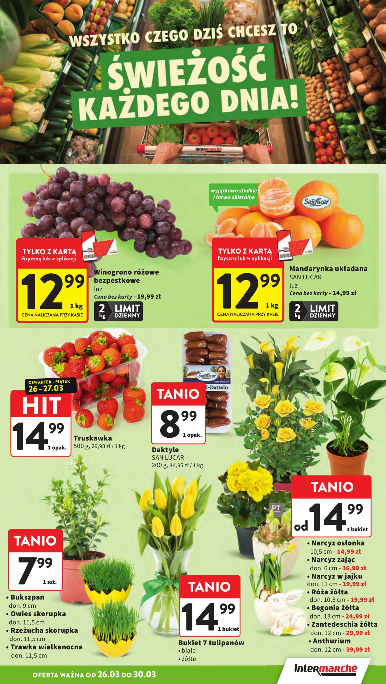 Gazetka Intermarché 26.03.2026 - 30.03.2026