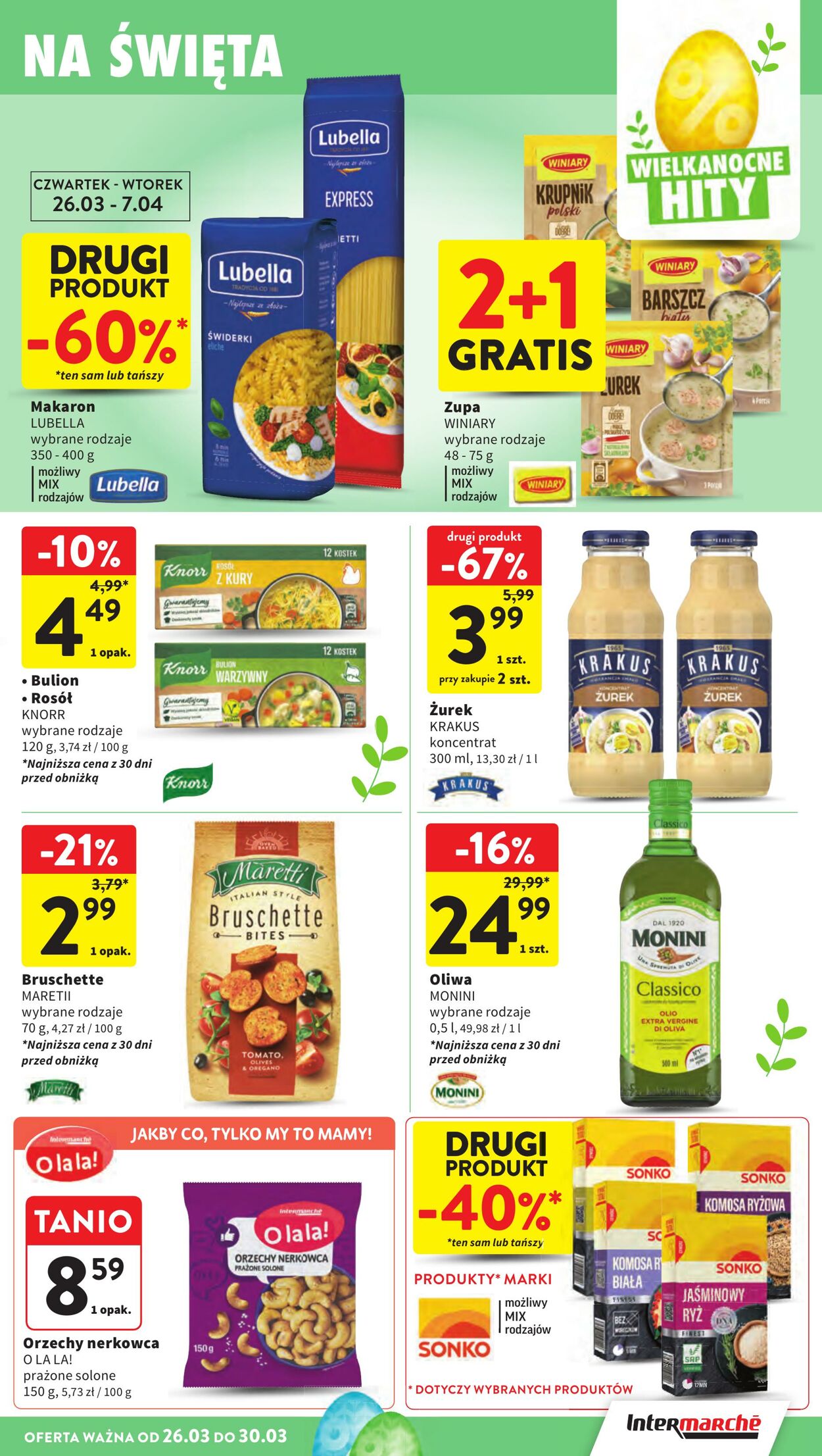 Gazetka Intermarché 26.03.2026 - 30.03.2026