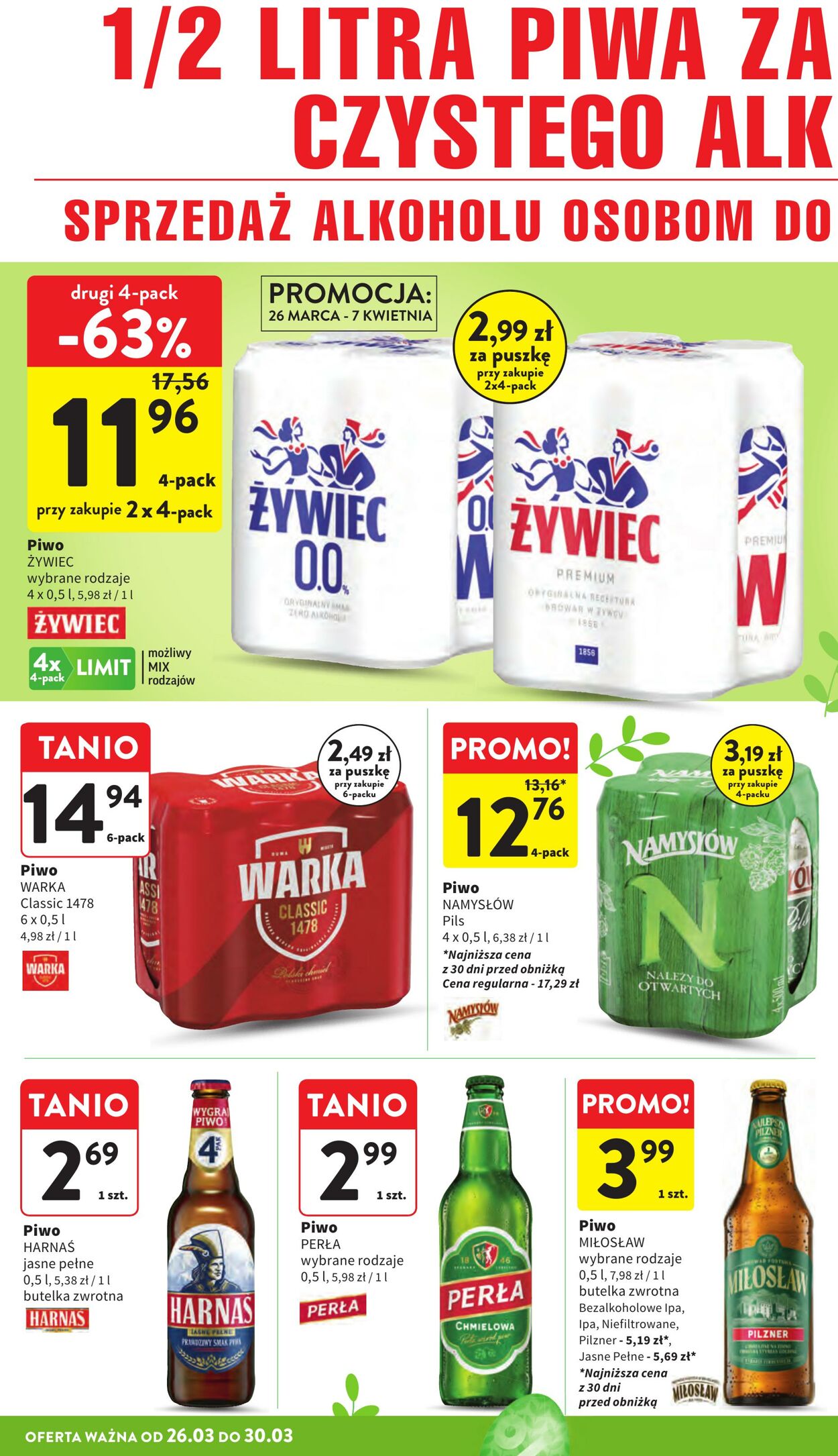 Gazetka Intermarché 26.03.2026 - 30.03.2026