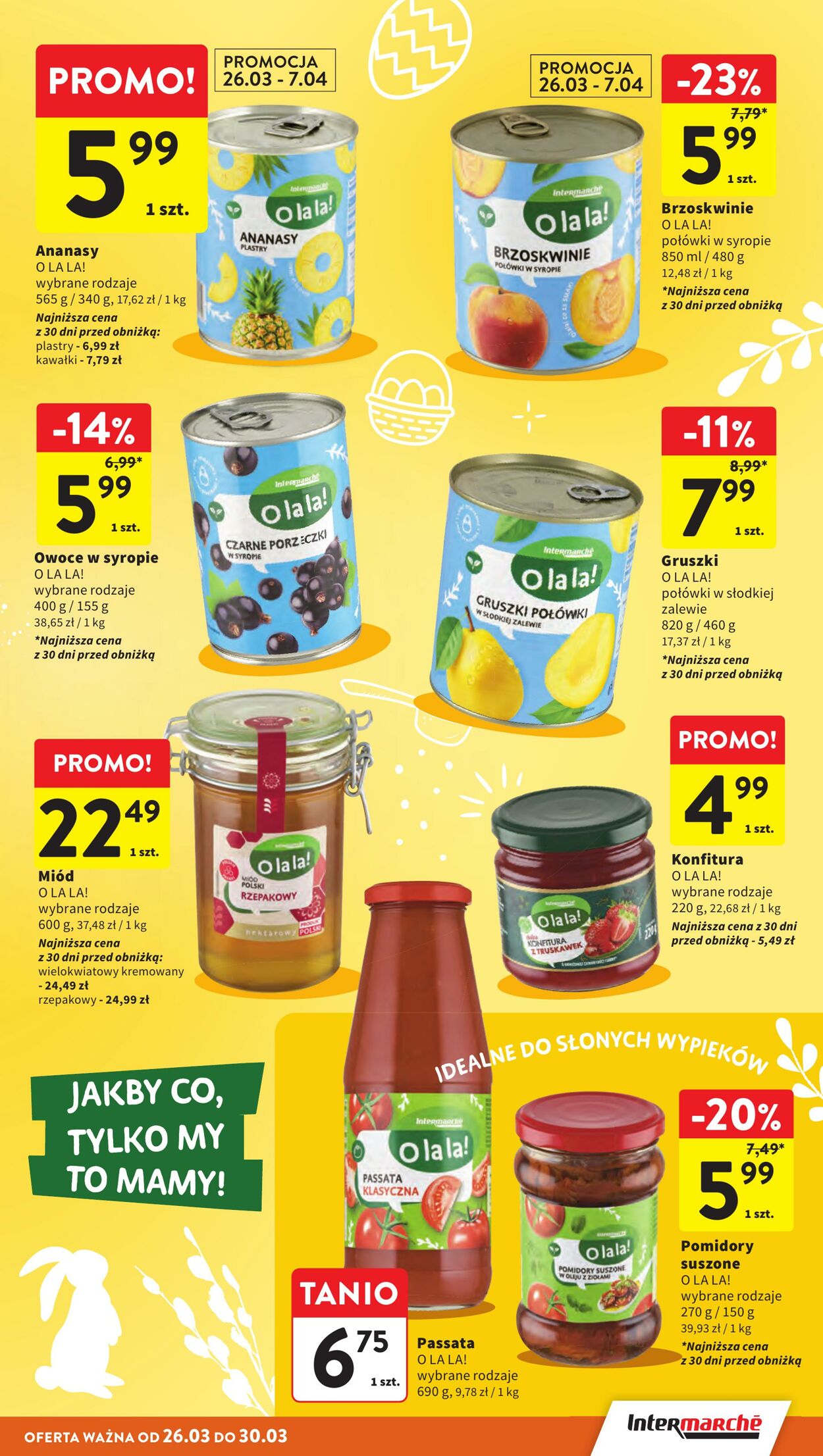 Gazetka Intermarché 26.03.2026 - 30.03.2026