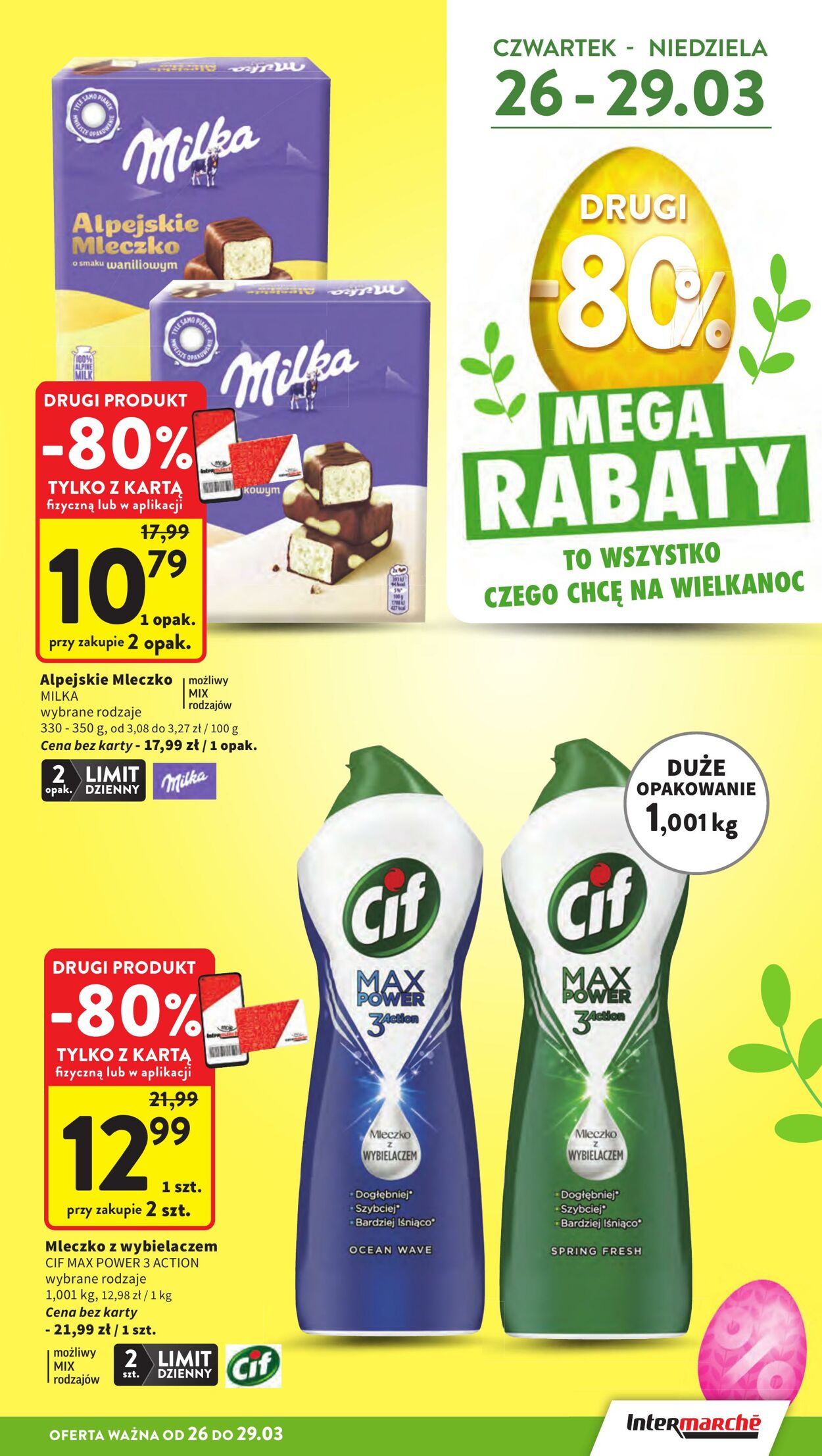 Gazetka Intermarché 26.03.2026 - 30.03.2026