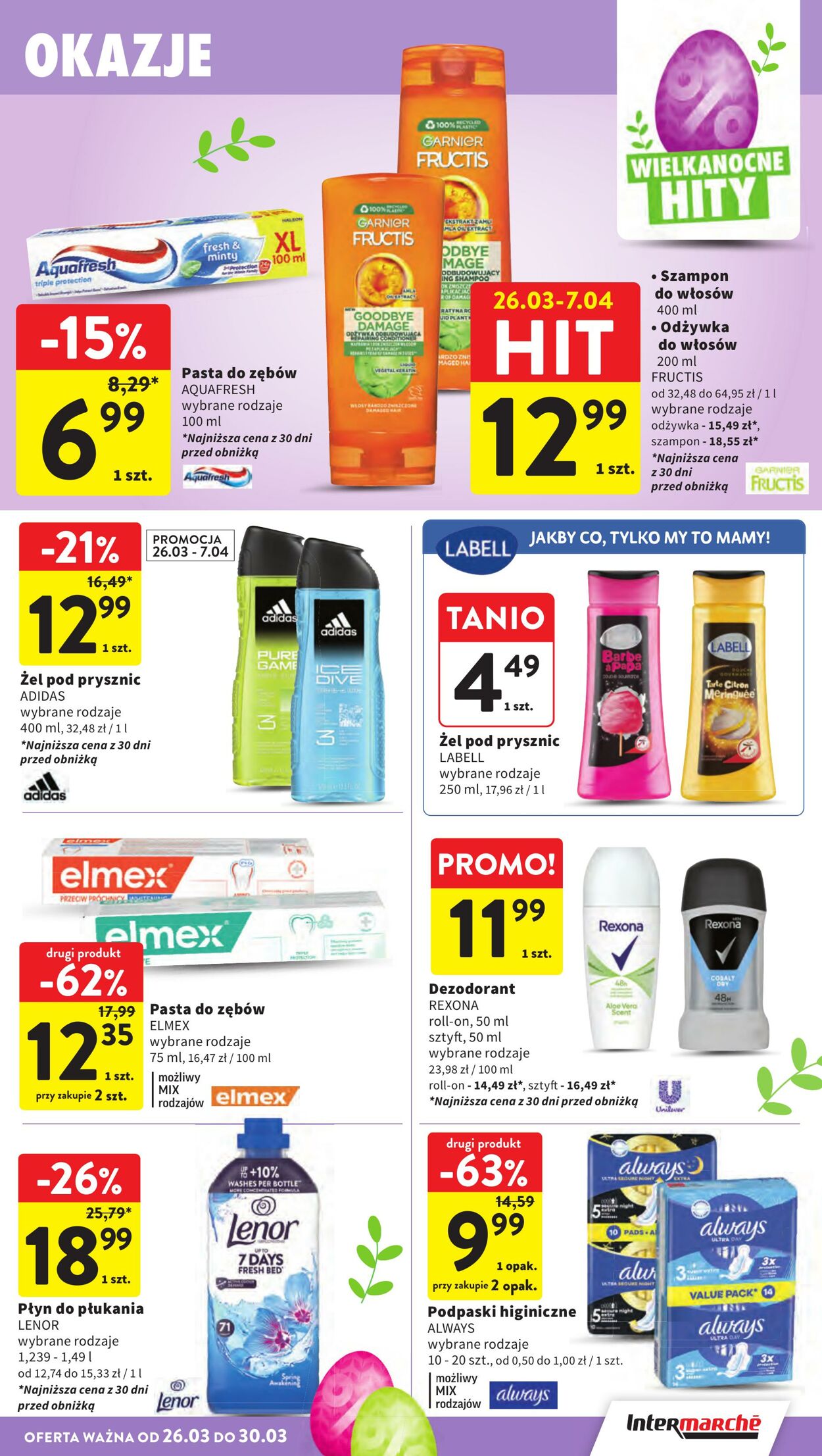 Gazetka Intermarché 26.03.2026 - 30.03.2026