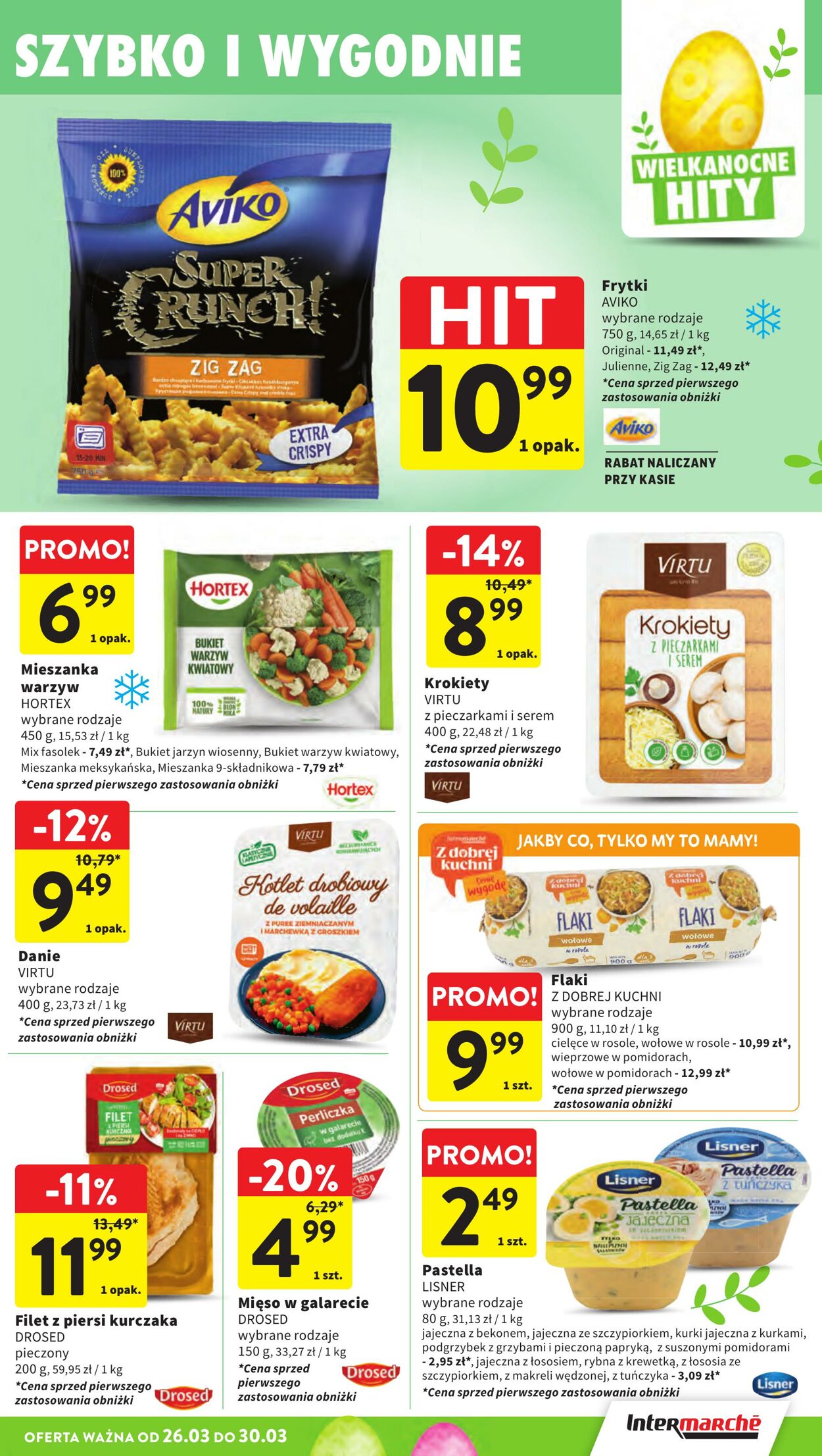 Gazetka Intermarché 26.03.2026 - 30.03.2026