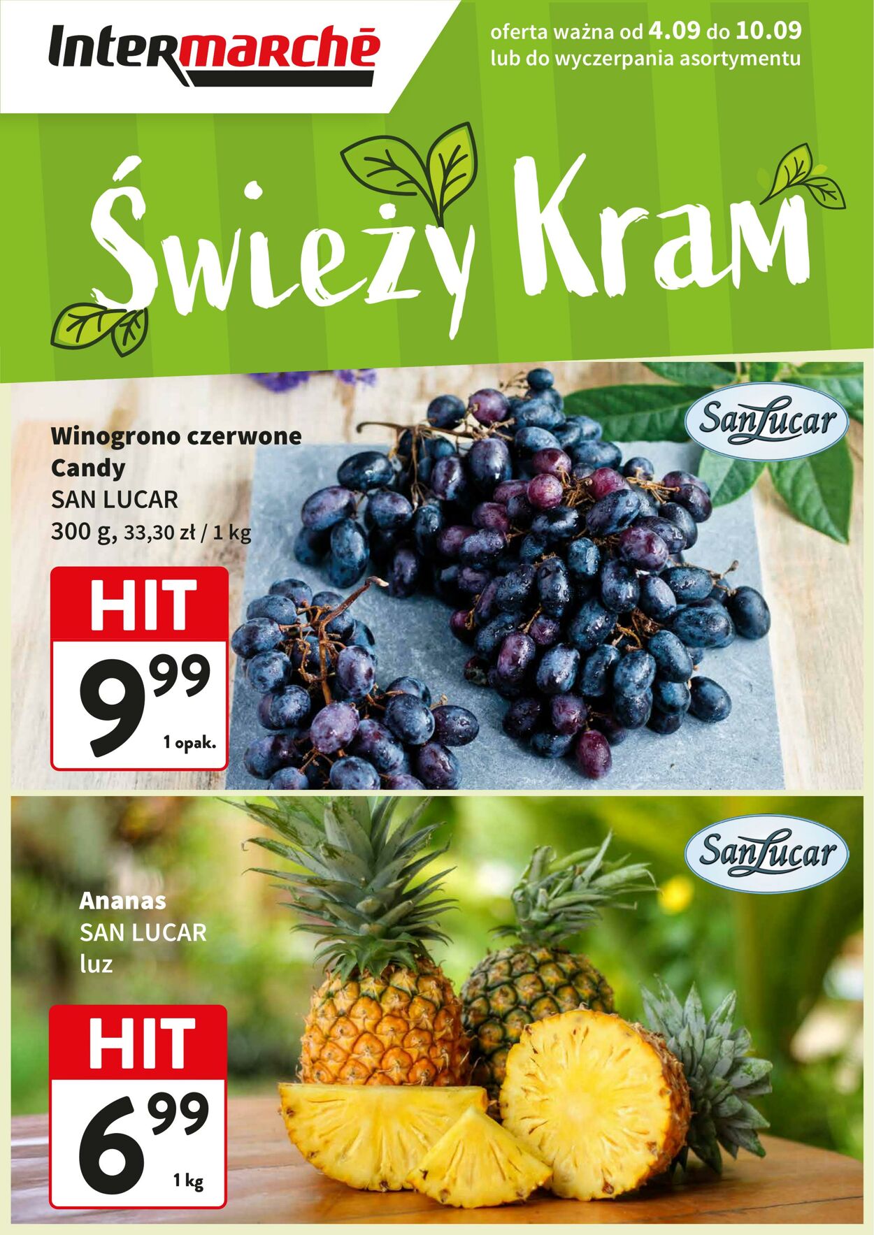 Gazetka Intermarché 04.09.2025 - 10.09.2025