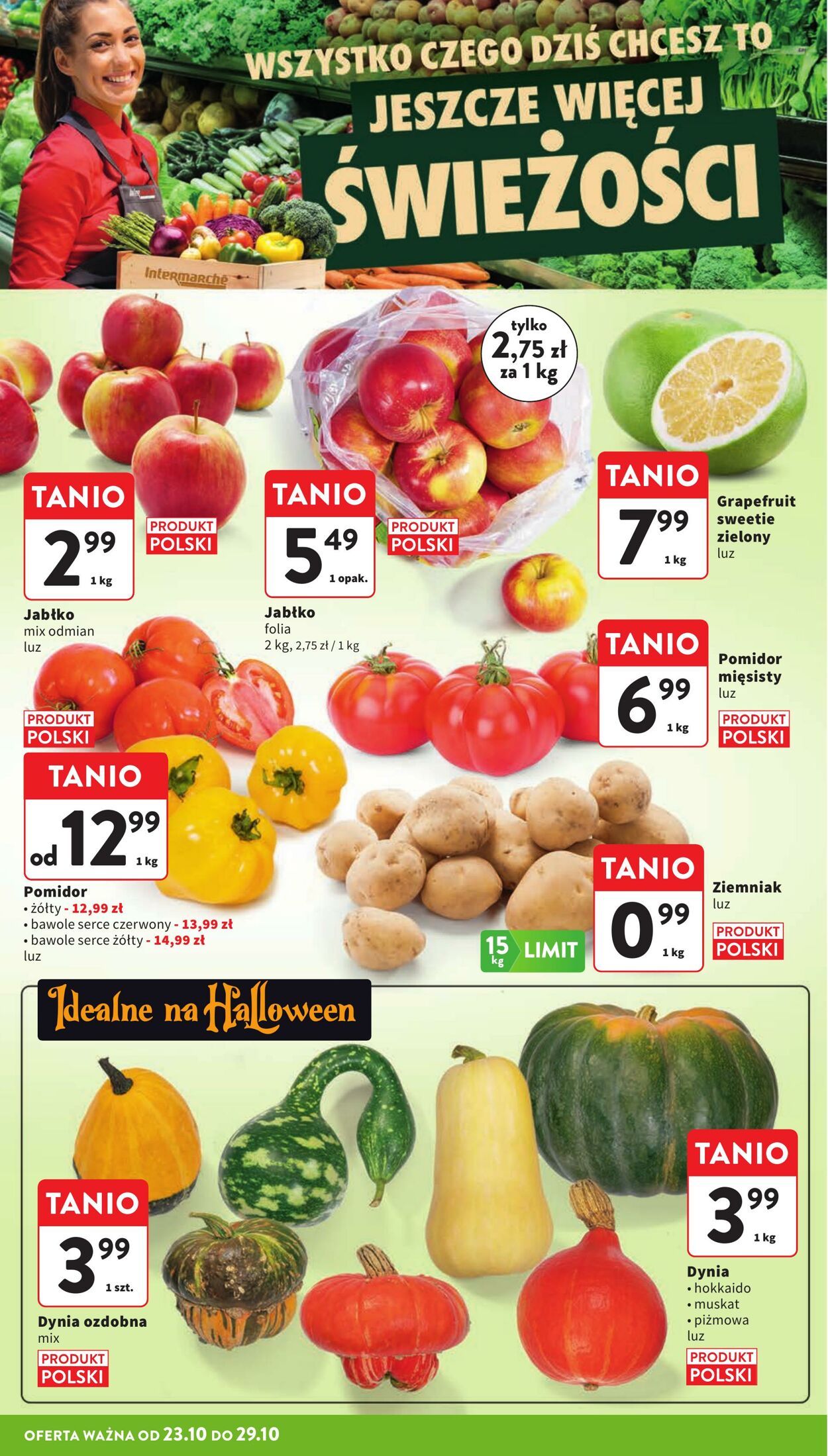 Gazetka Intermarché 23.10.2025 - 29.10.2025