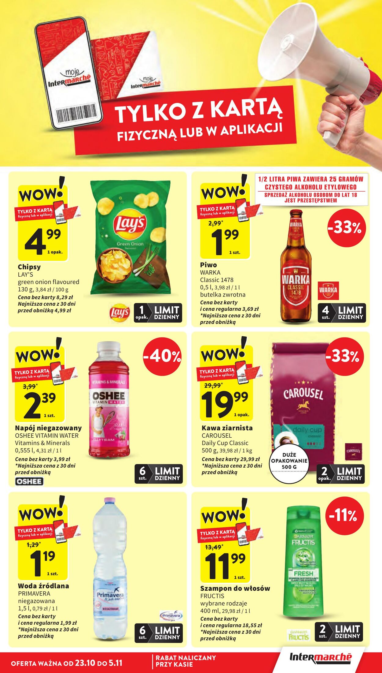 Gazetka Intermarché 23.10.2025 - 29.10.2025