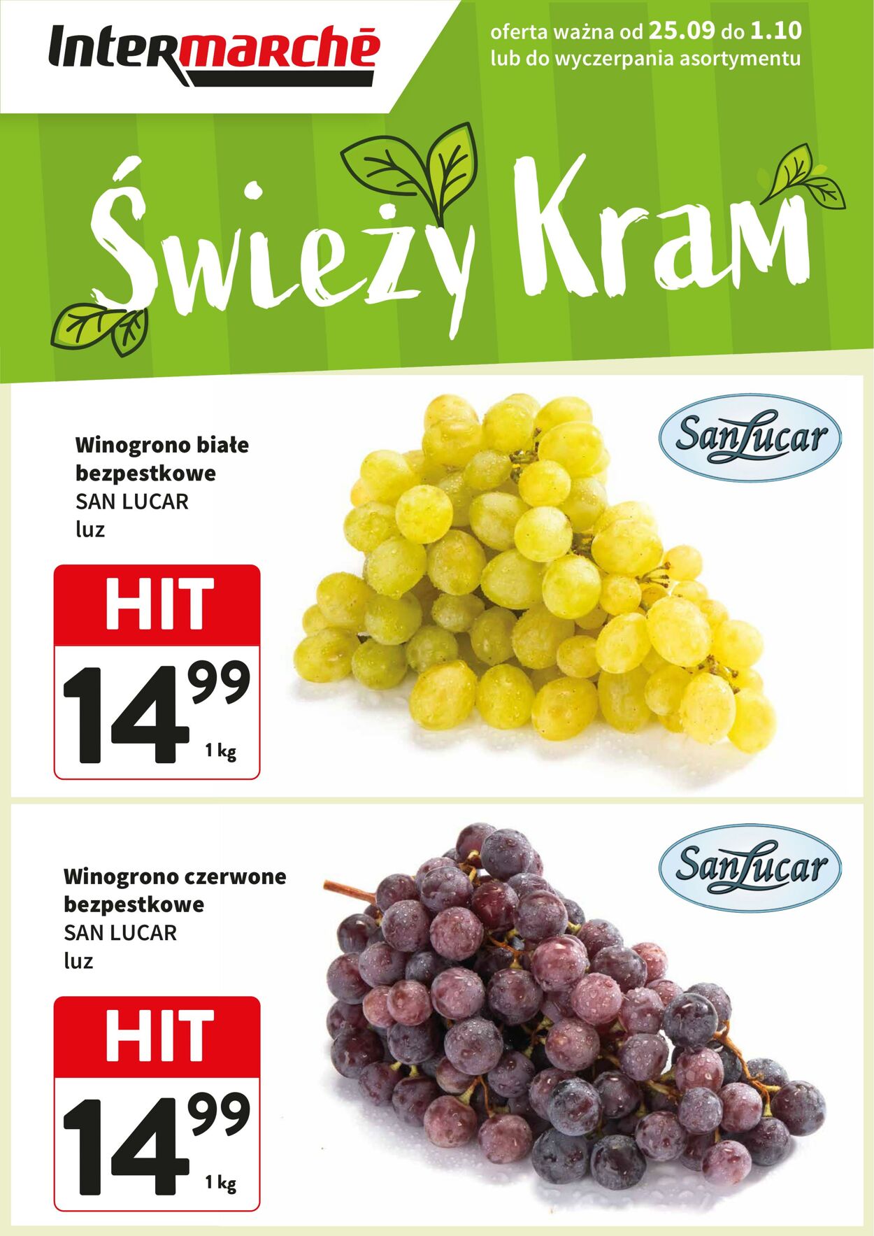Gazetka Intermarché 25.09.2025 - 01.10.2025