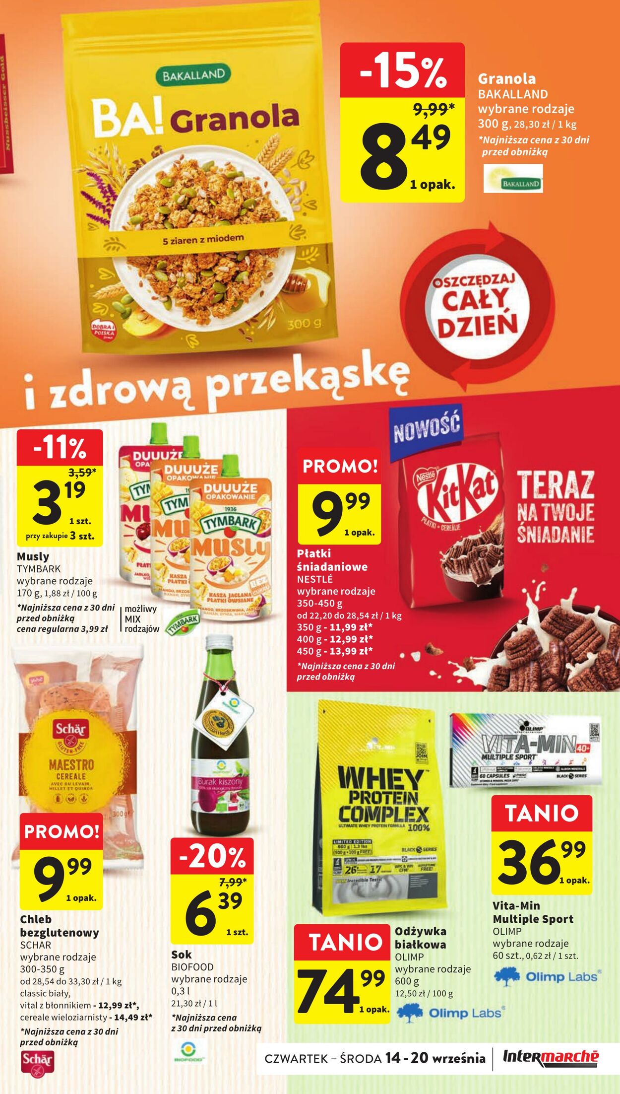 Gazetka Intermarché 14.09.2023 - 20.09.2023