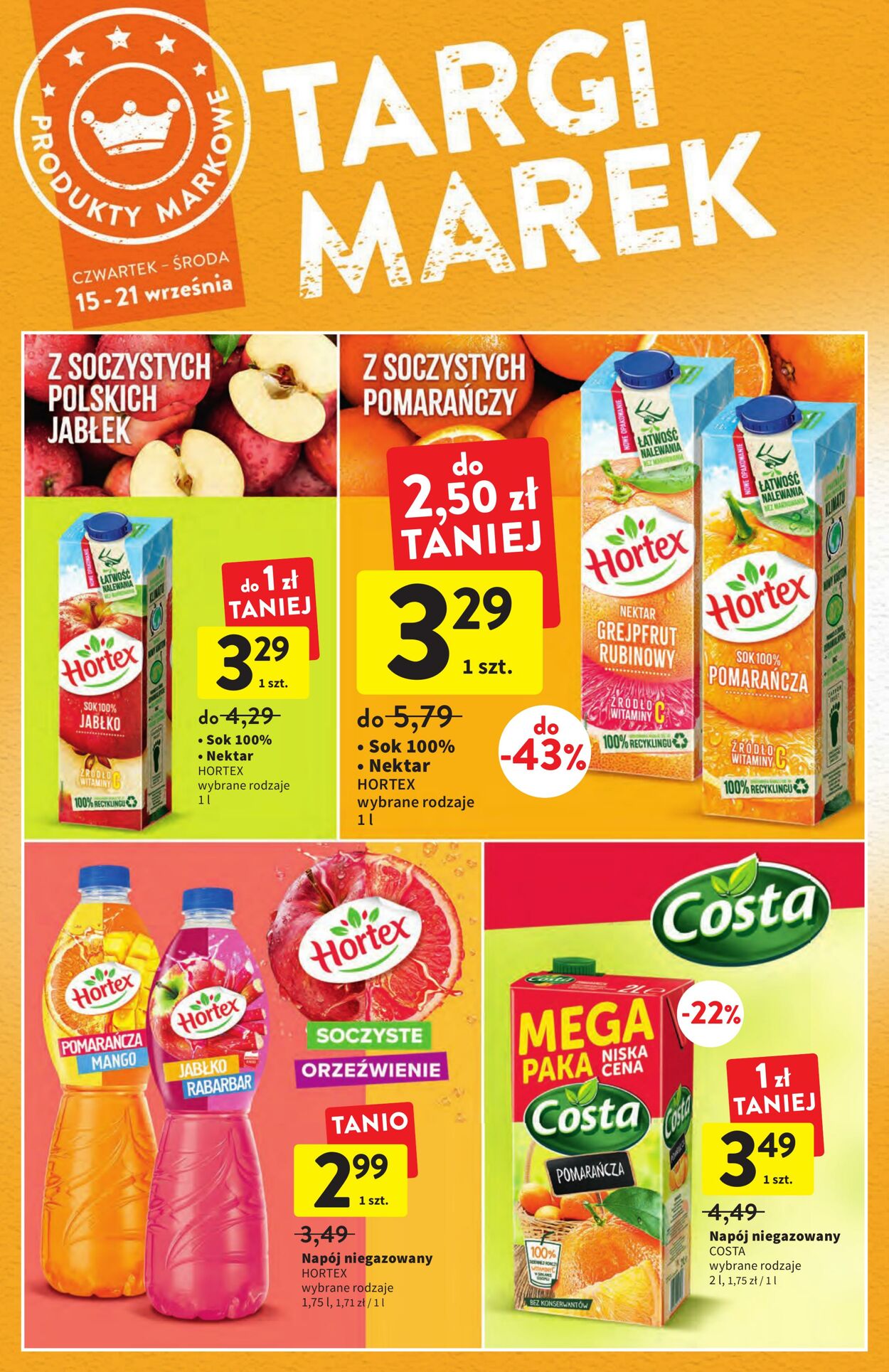 Gazetka Intermarché 15.09.2022 - 21.09.2022