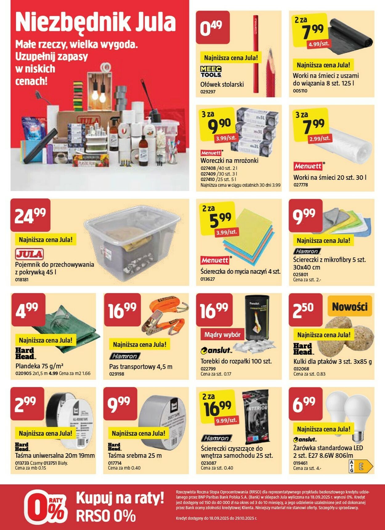 Gazetka Jula 18.09.2025 - 01.10.2025