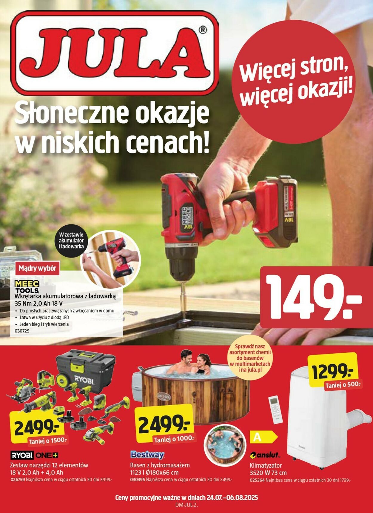 Gazetka Jula 24.07.2025 - 06.08.2025