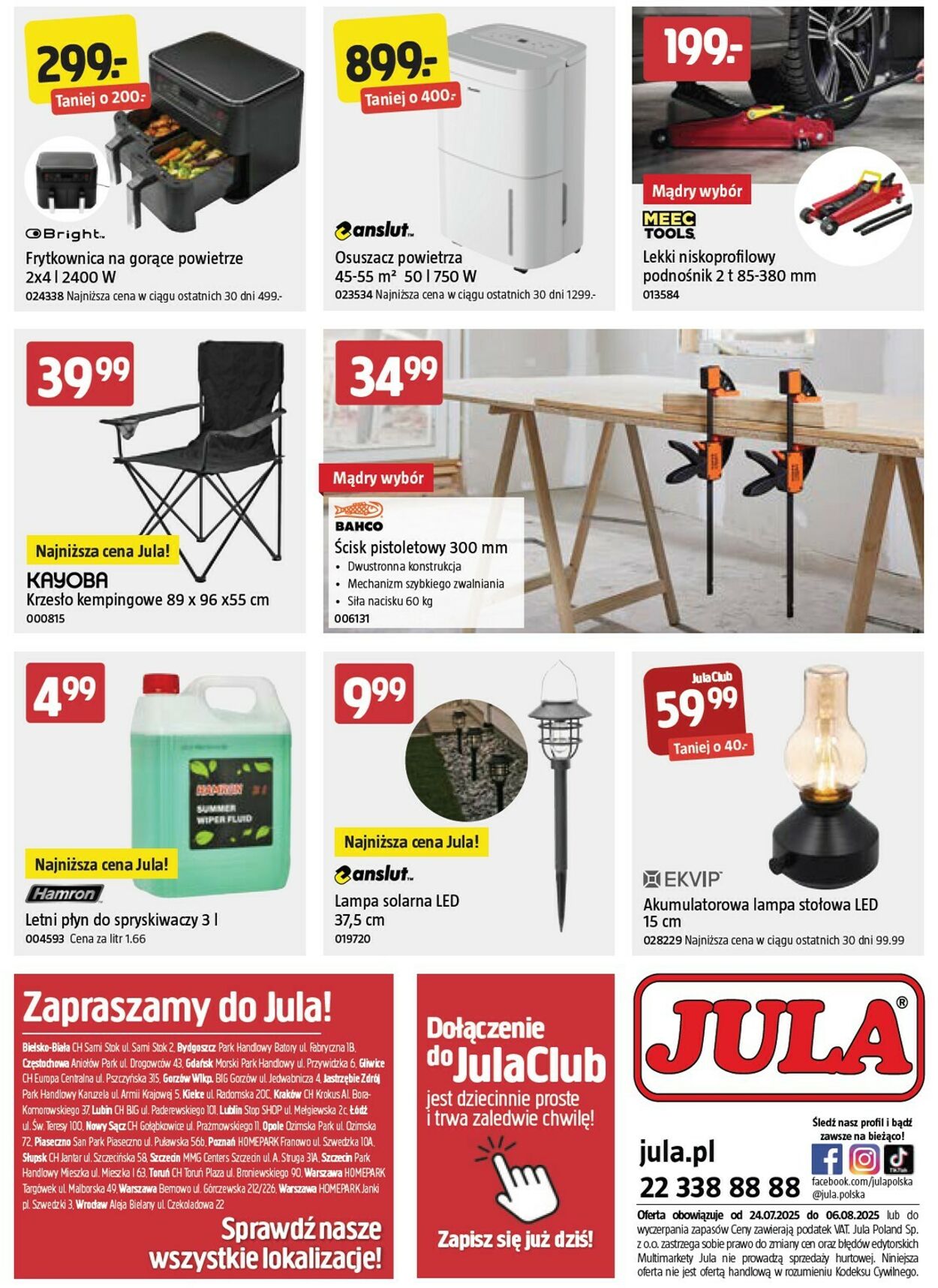 Gazetka Jula 24.07.2025 - 06.08.2025