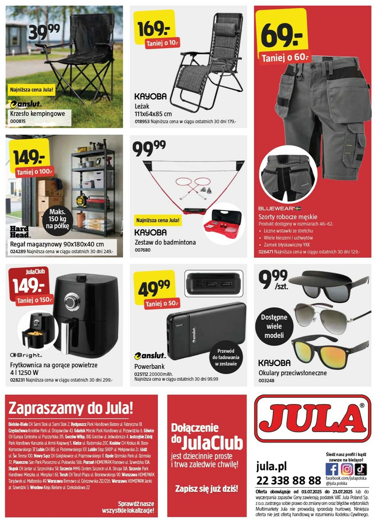 Gazetka Jula 03.07.2025 - 23.07.2025