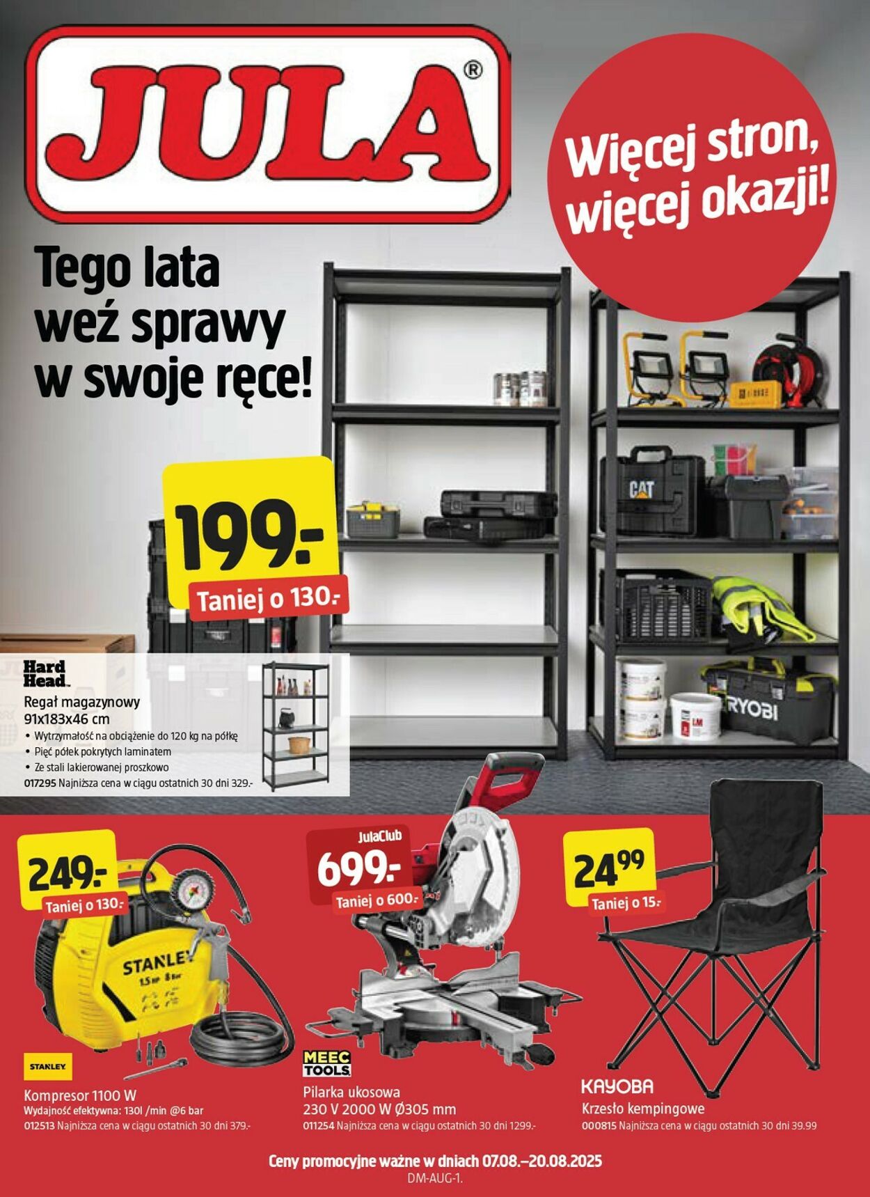 Gazetka Jula 07.08.2025 - 20.08.2025