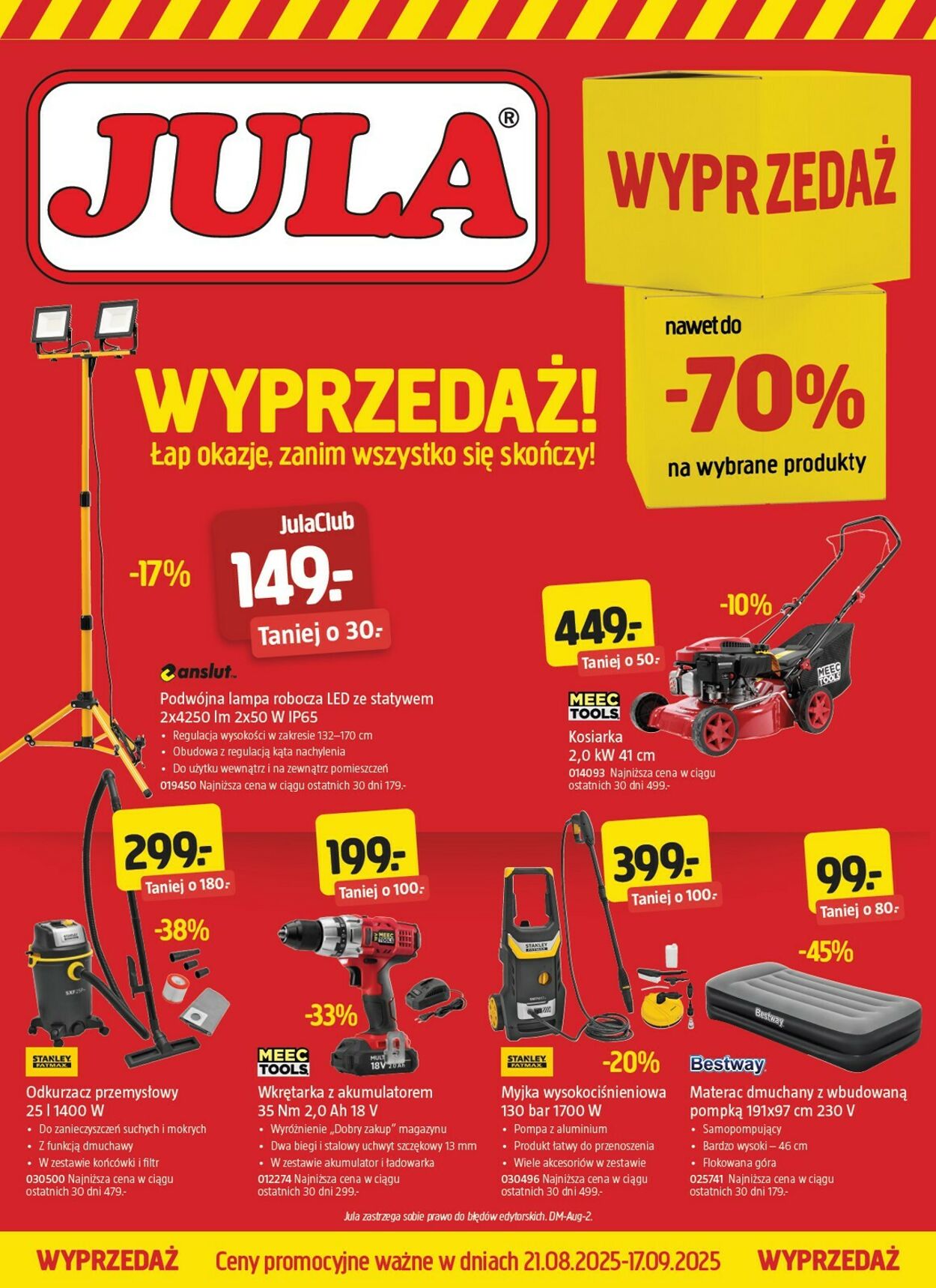 Gazetka Jula 21.08.2025 - 17.09.2025