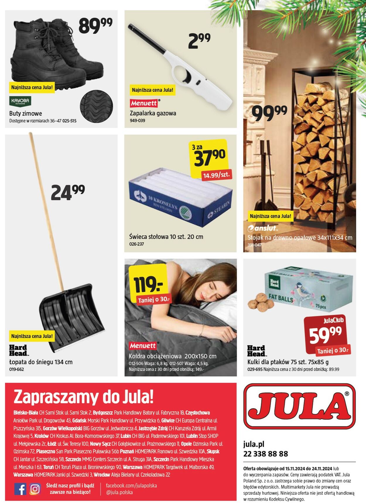 Gazetka Jula 15.11.2024 - 24.11.2024