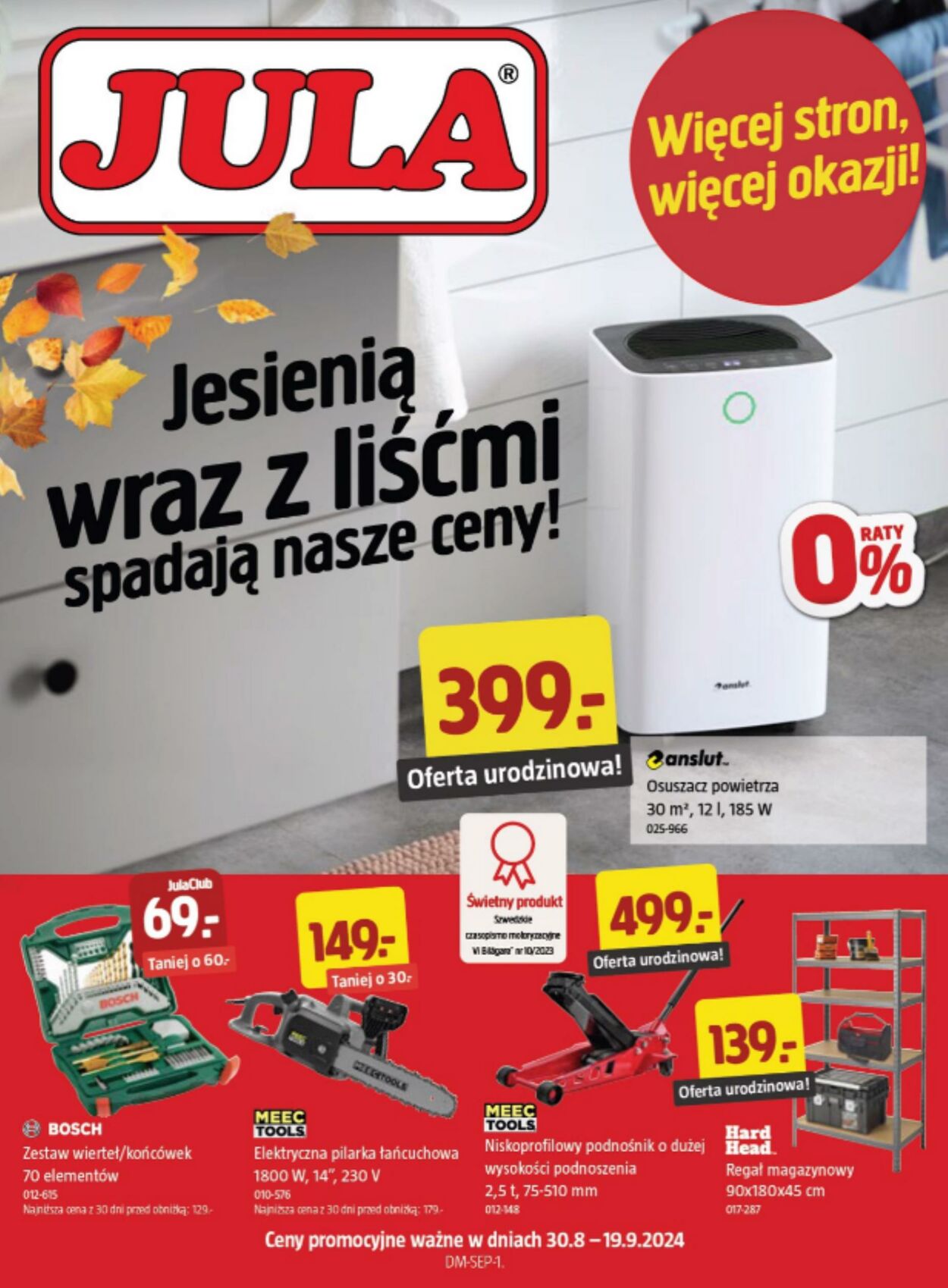 Gazetka Jula 30.08.2024 - 19.09.2024