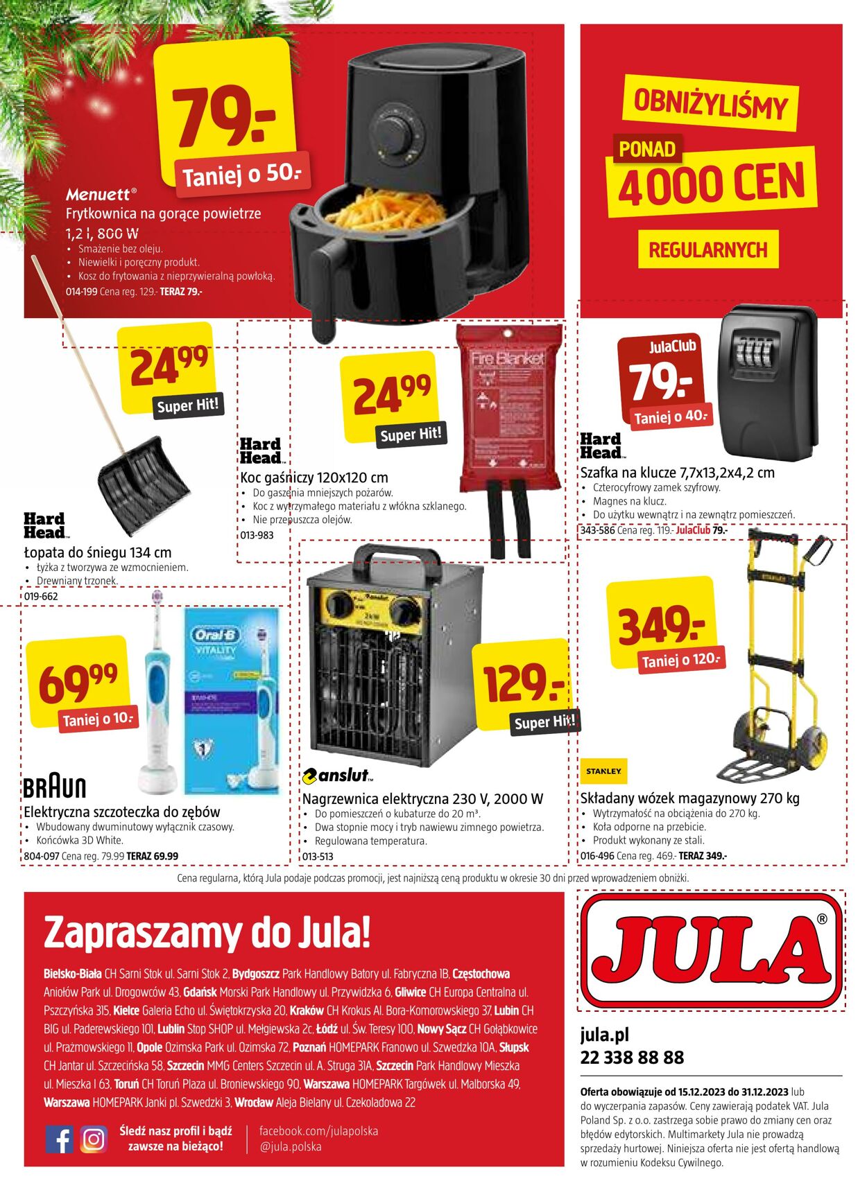 Gazetka Jula 15.12.2023 - 31.12.2023