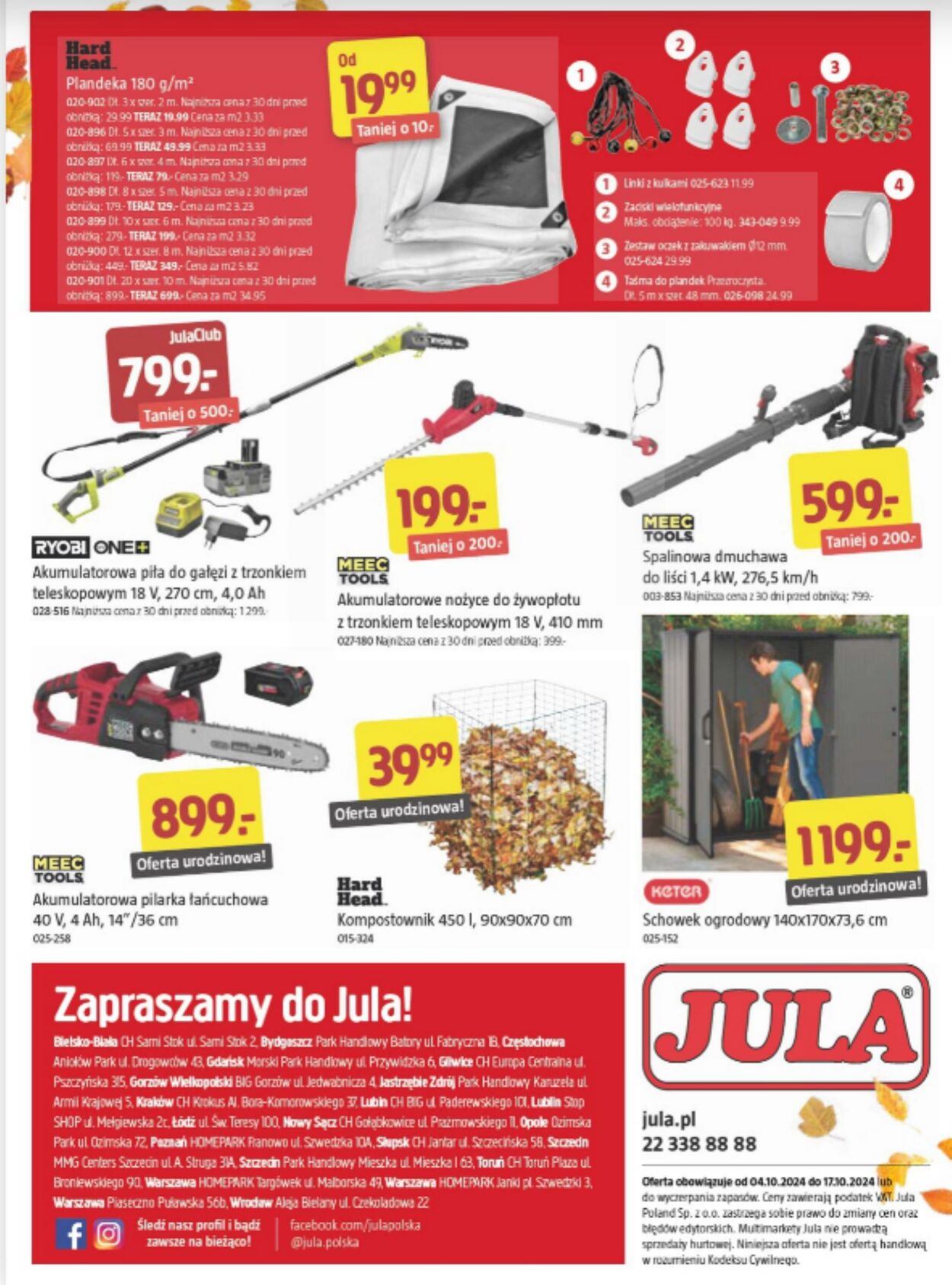 Gazetka Jula 04.10.2024 - 17.10.2024