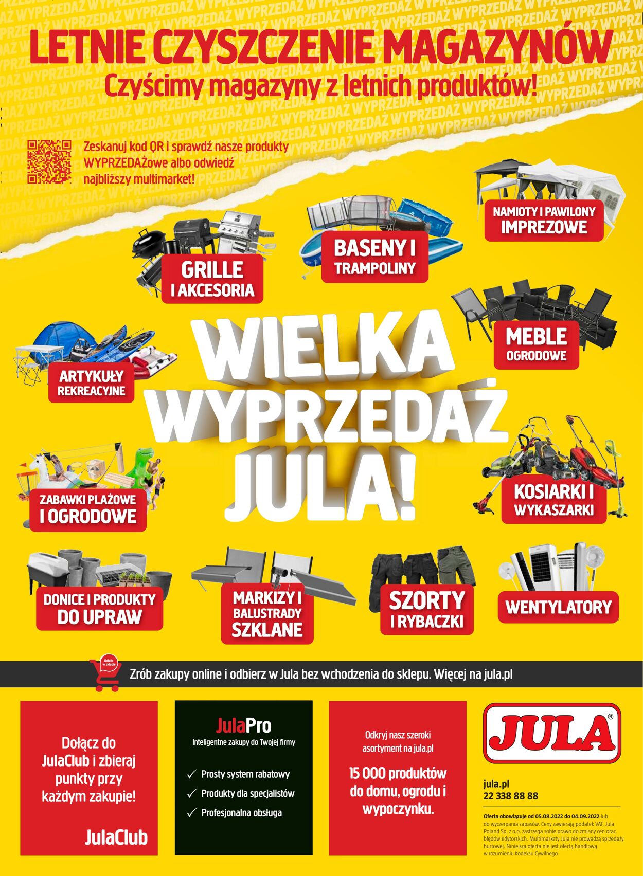 Gazetka Jula 05.08.2022 - 04.09.2022
