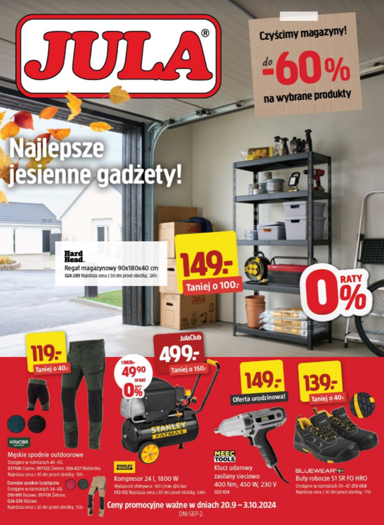 Gazetka Jula 20.09.2024 - 03.10.2024