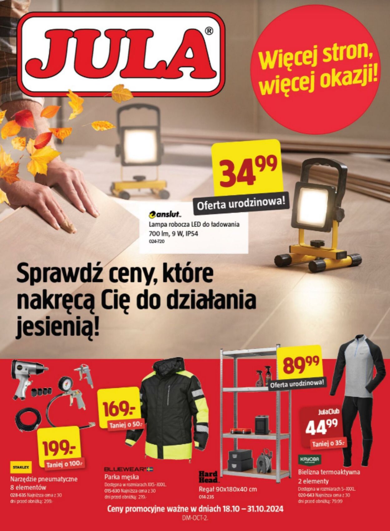 Gazetka Jula 18.10.2024 - 31.10.2024